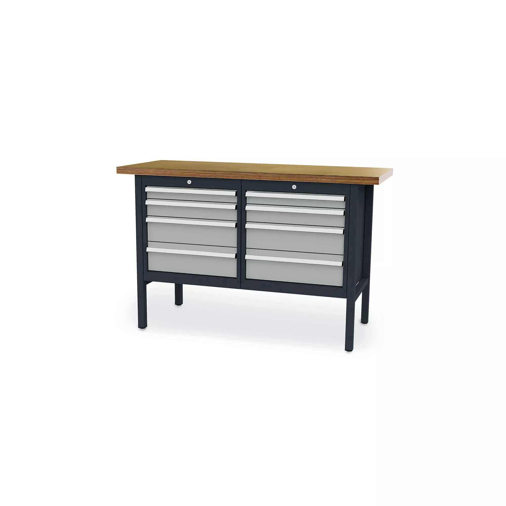 Workbench 8 drawers 1500x600x960