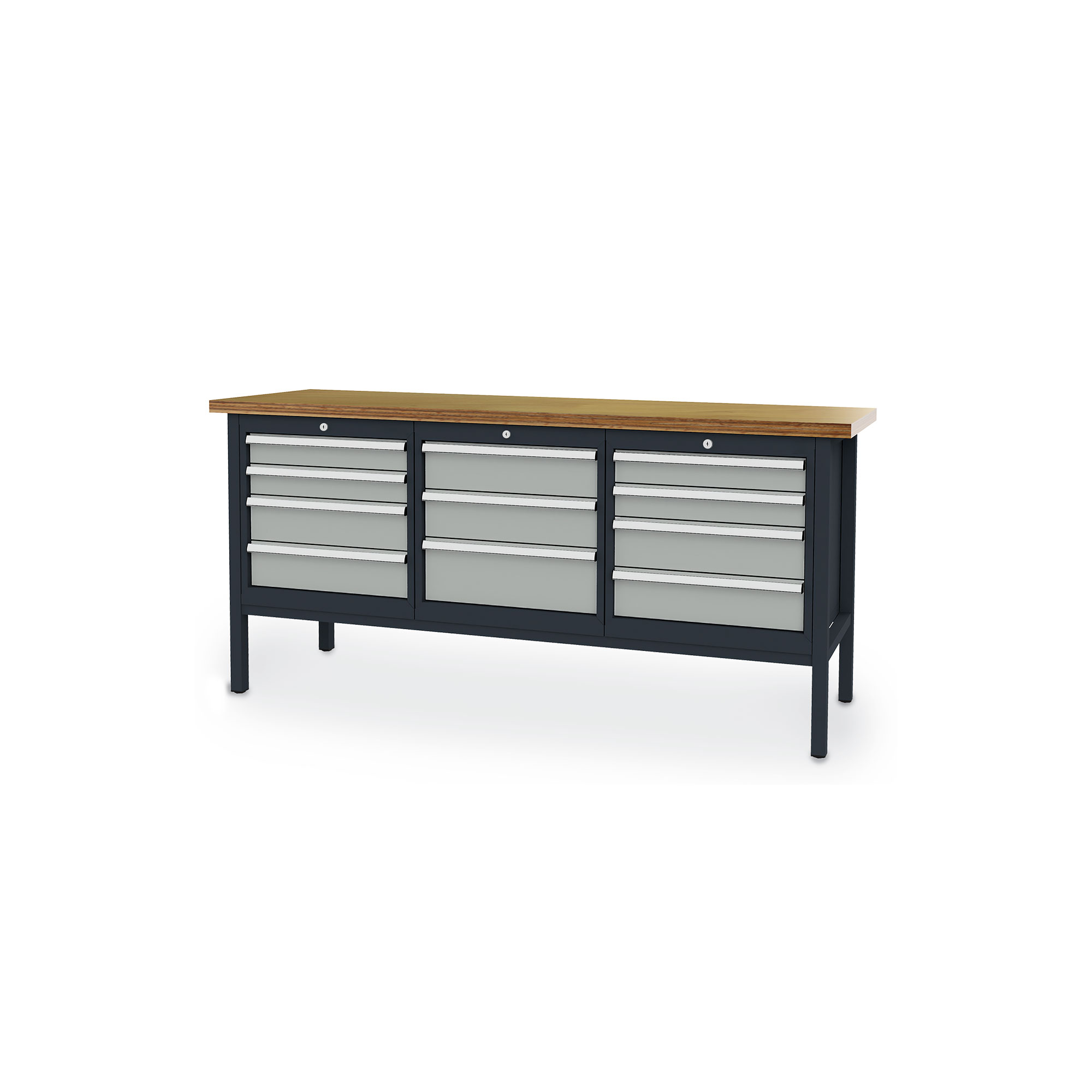 Workbench 11 drawers 2000x600x960