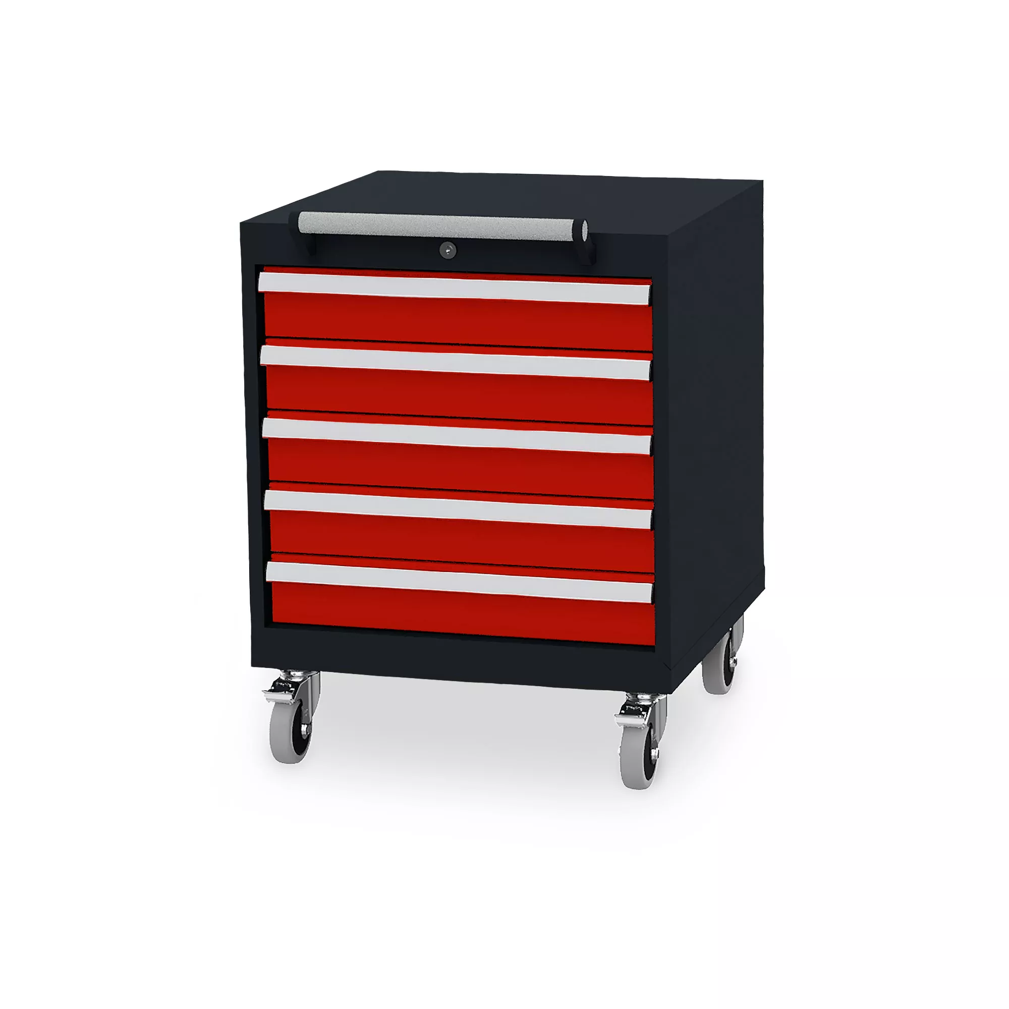 Caisson mobile - 5 tiroirs - 77 cm de hauteur