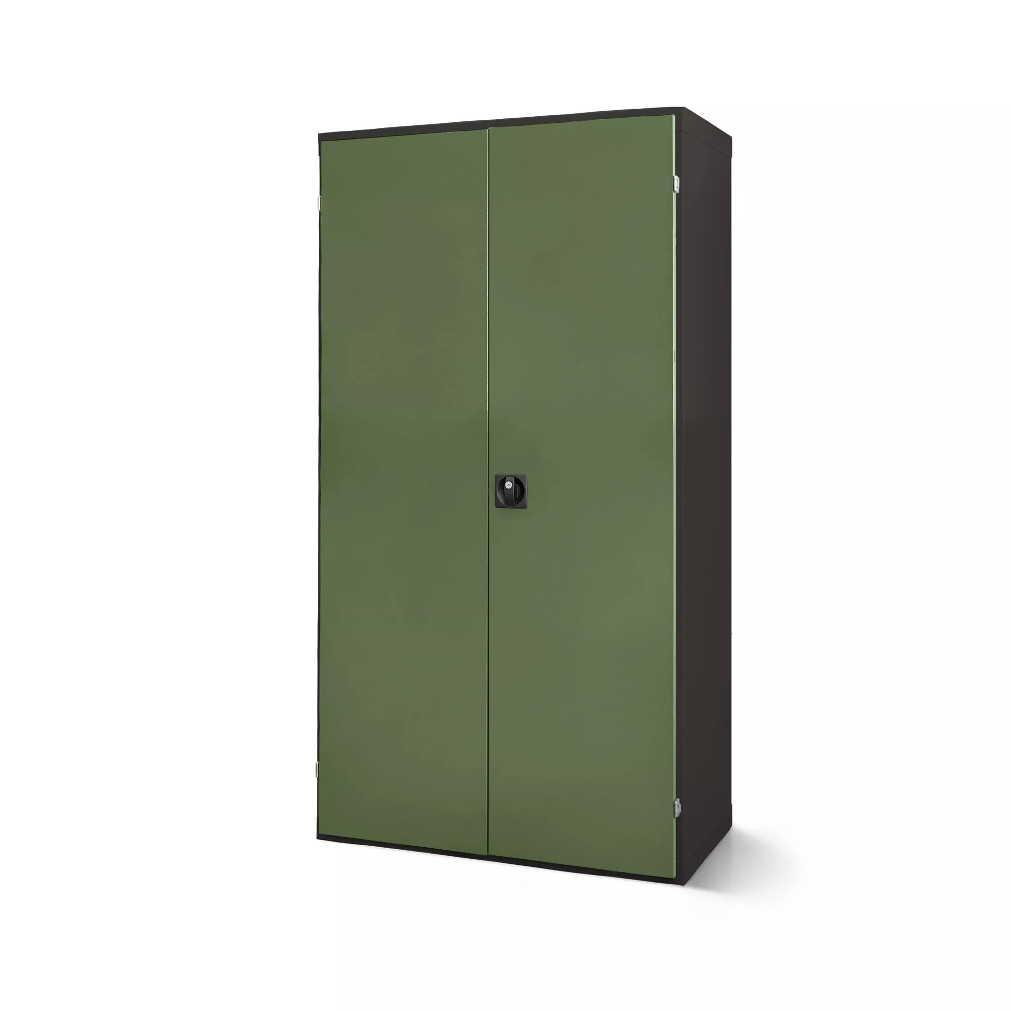 Armoire métallique - portes battantes, fonction de recharge (3 blocs multiprises)