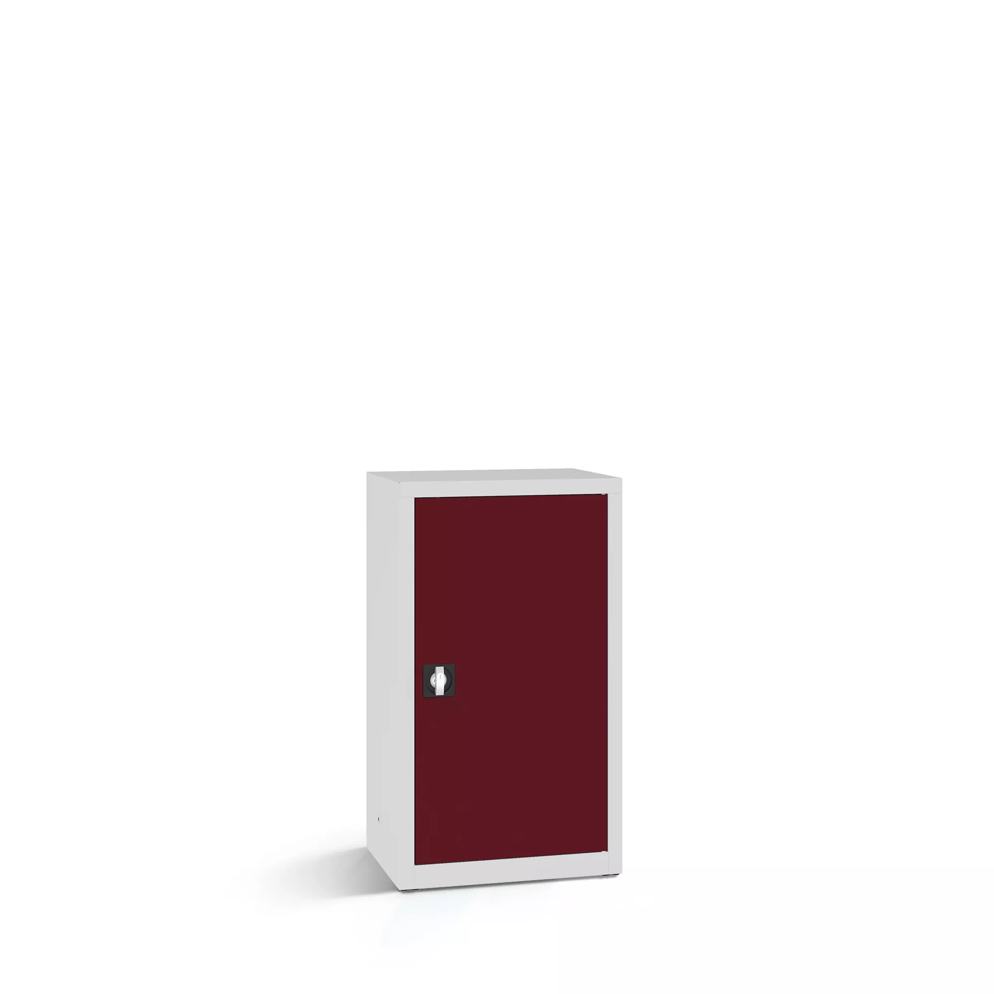 Armoire basse métallique avec étagères - 60 cm de largeur