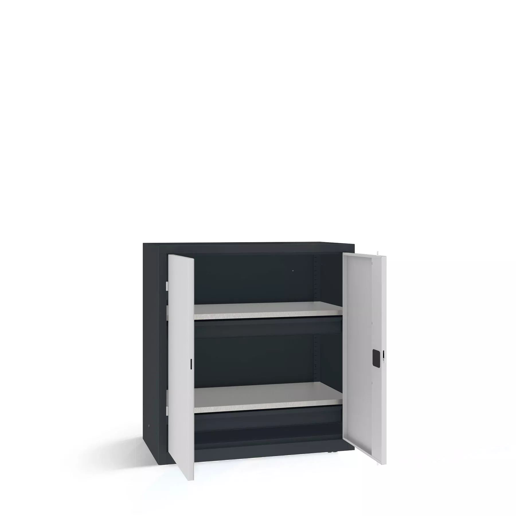 Armoire pour charges lourdes - 2 étagères, 2 tiroirs - 100 cm de largeur