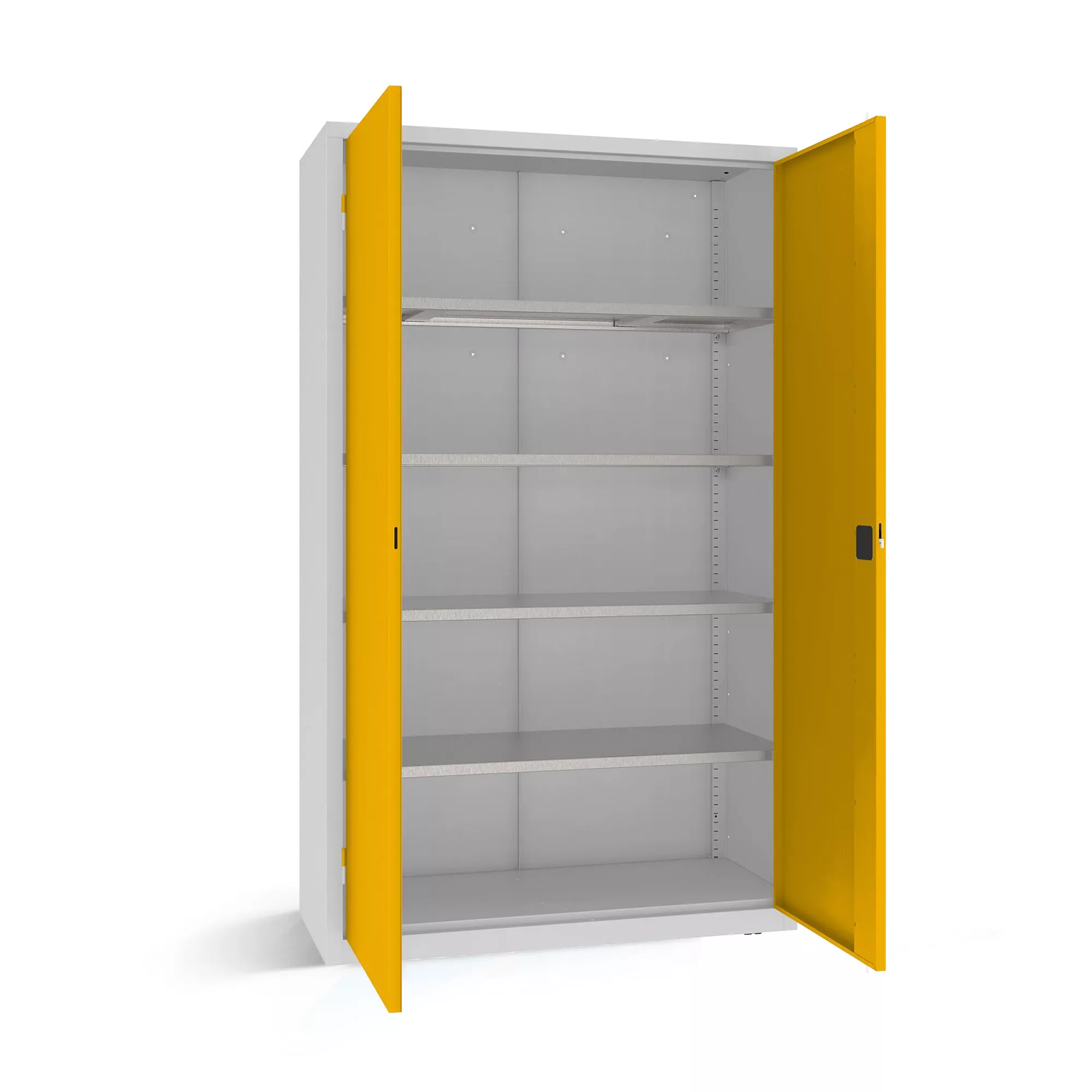 Armoire pour charges lourdes - 4 étagères - 120 cm de largeur