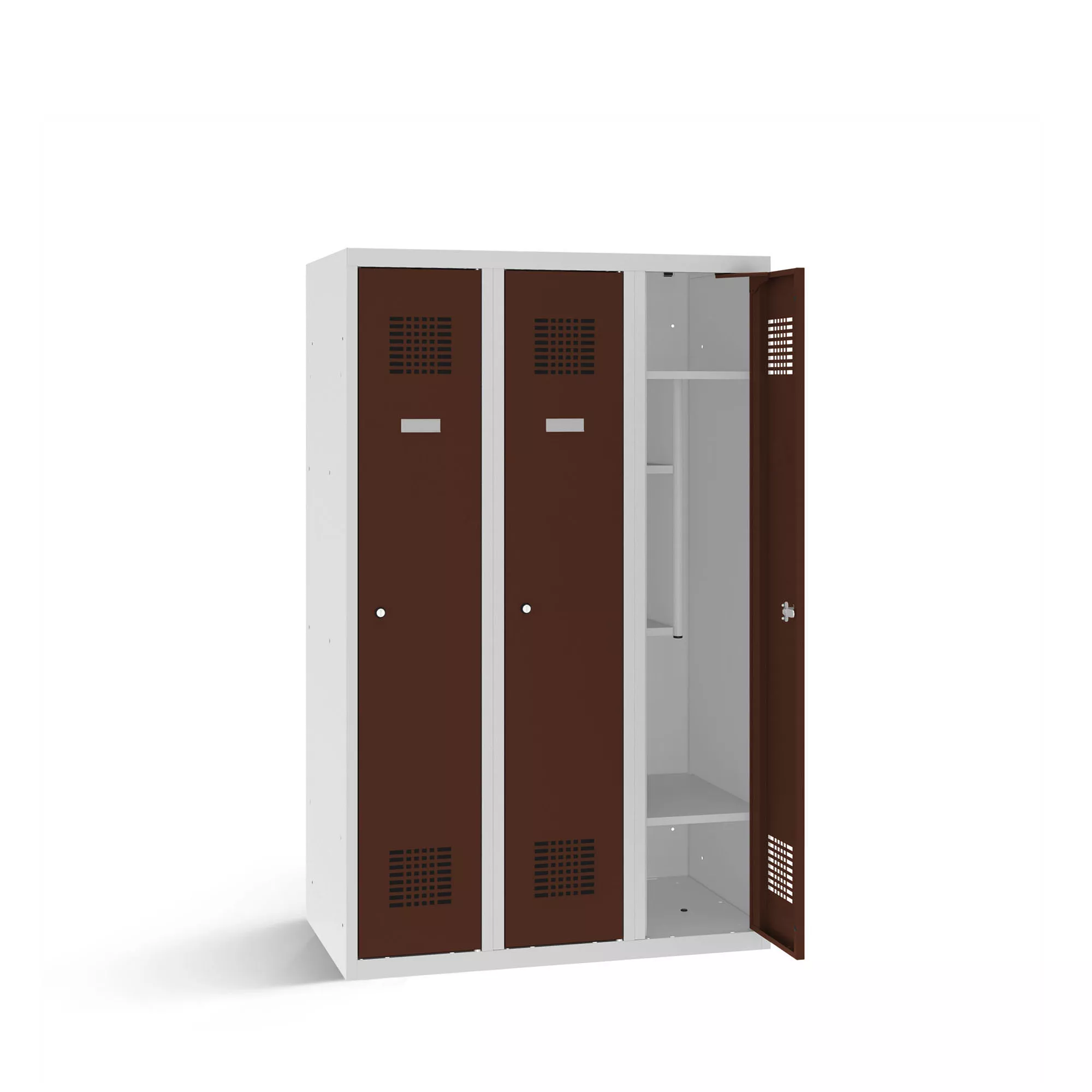 Lockers for children 3 doors width 90 cm