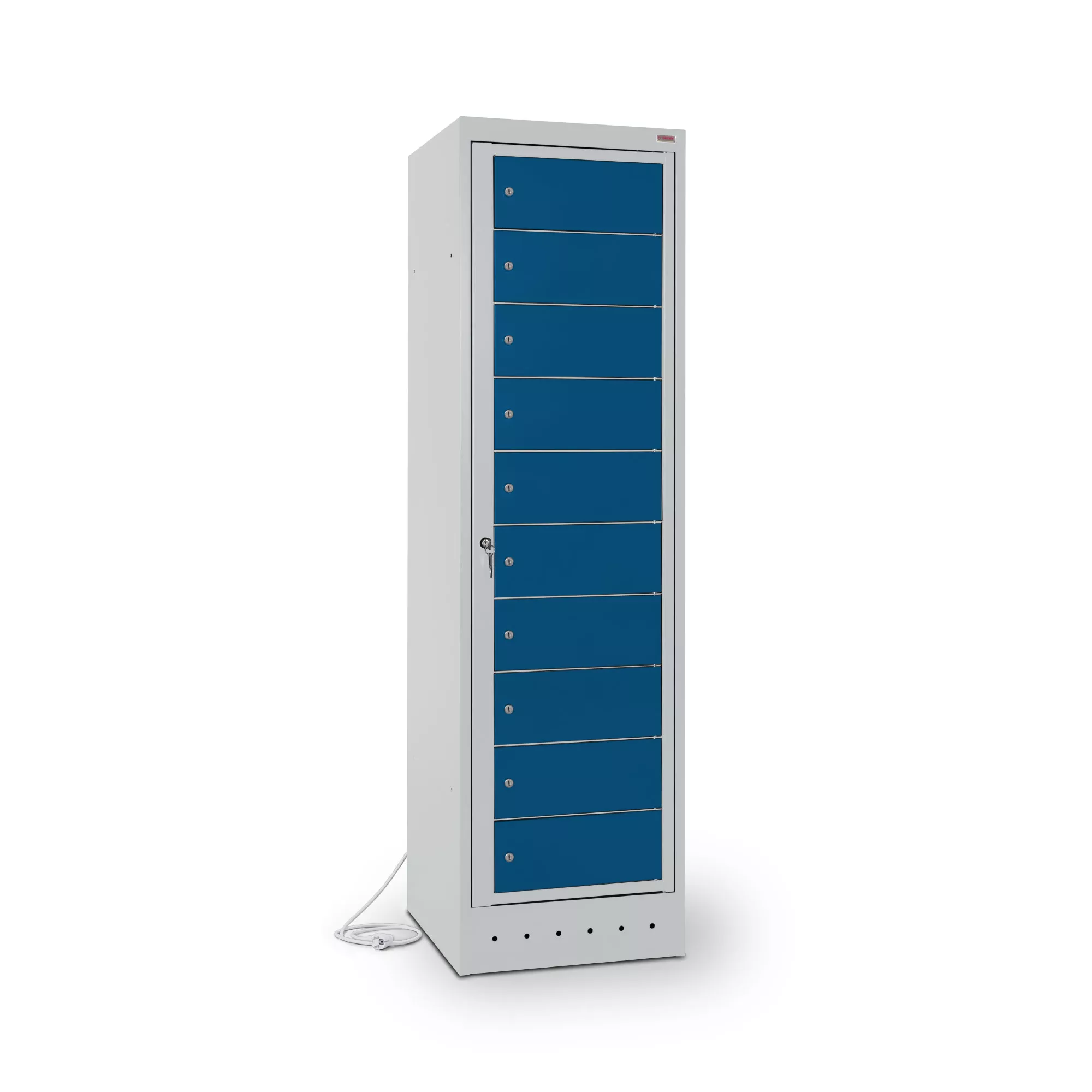 Armoire pour ordinateurs portables avec porte centrale