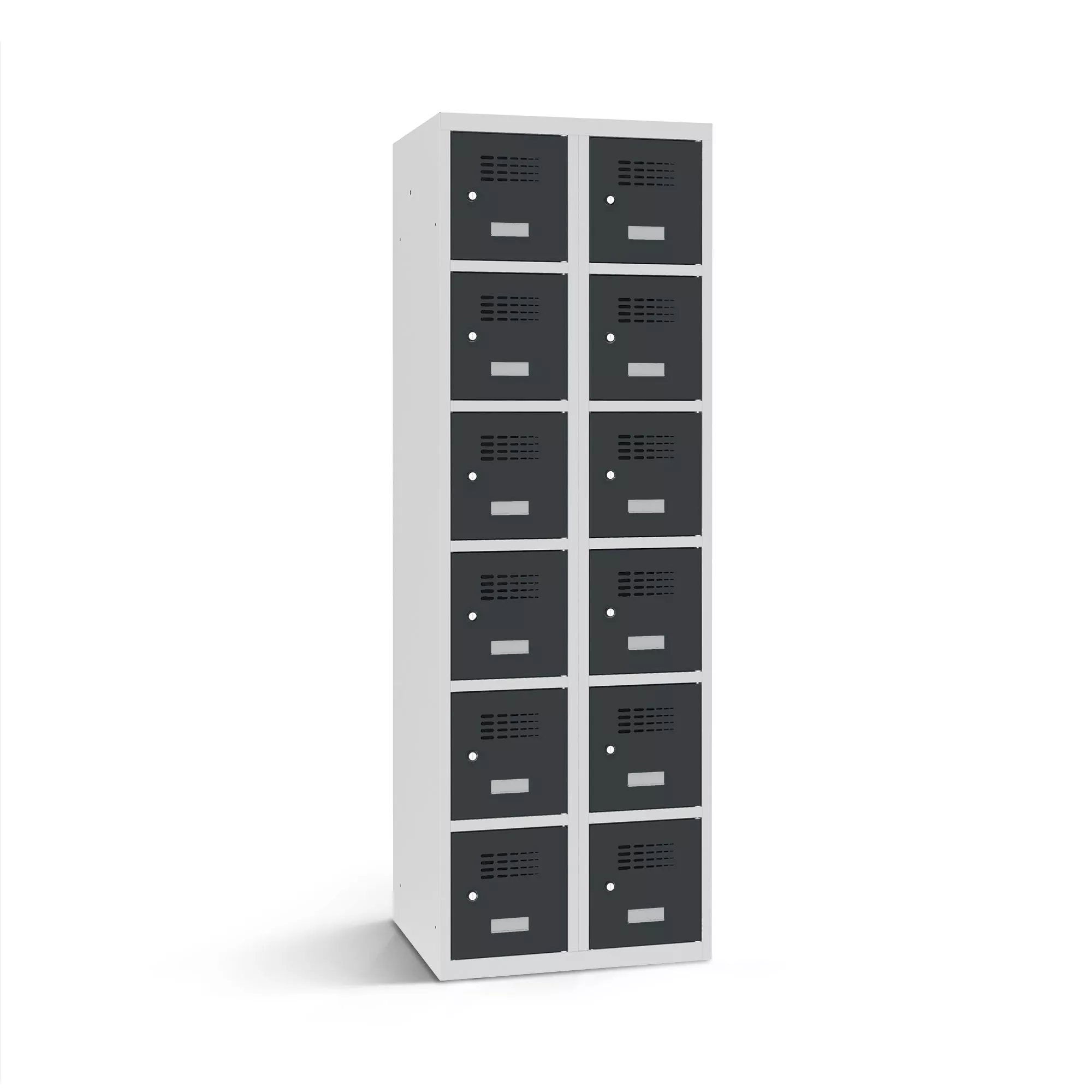 Vestiaire multicases 12 compartiments - 80 cm de largeur