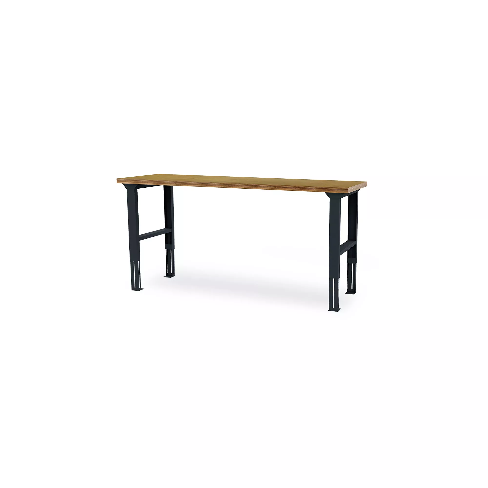 Workshop workbench - ergonomic height-adjustable - 2000 x 600 x 960 mm (W x D x H) Workshop workbench - ergonomic height-adjustable - 2000 x 600 x 960 mm (W x D x H)