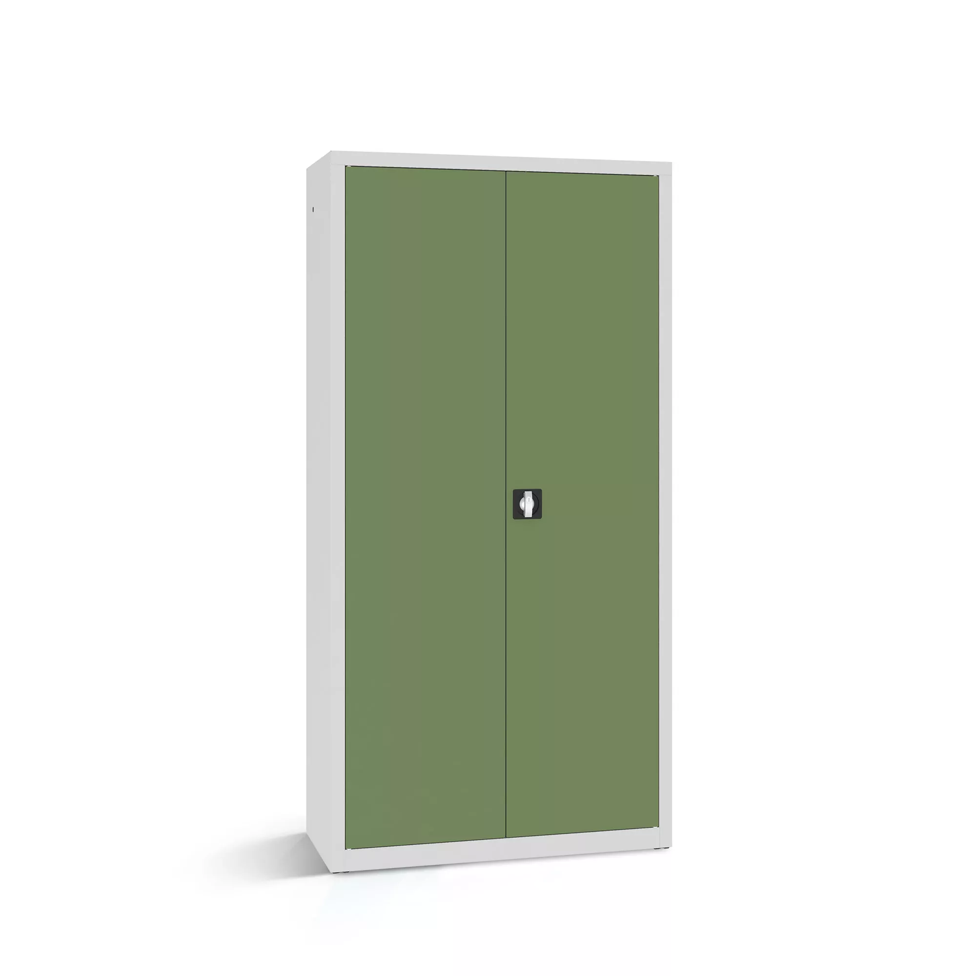 Metal office cabinet - 4 shelves - 100 cm wide