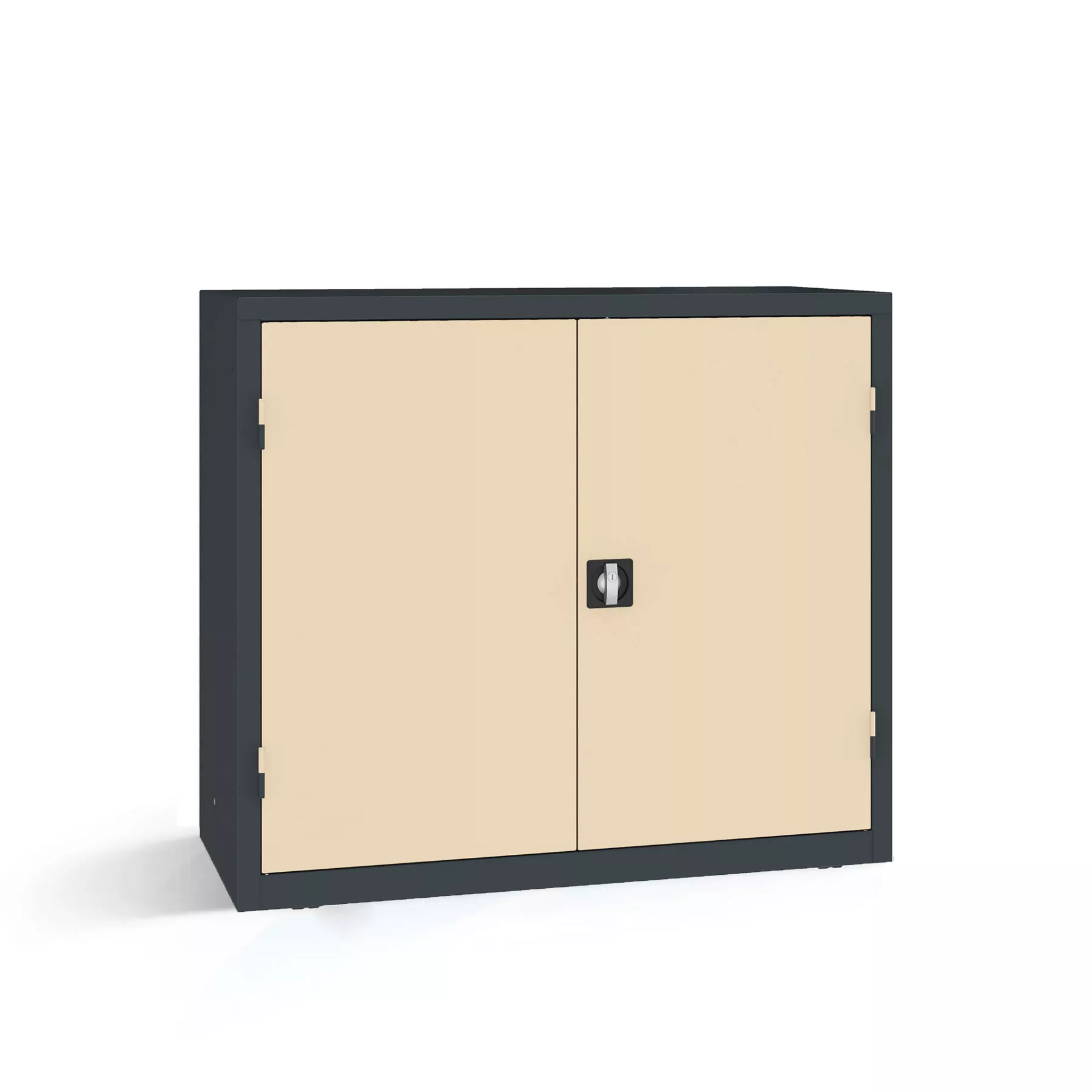Armoire basse multifonction - étagères-bacs de rétention - 120 cm de largeur