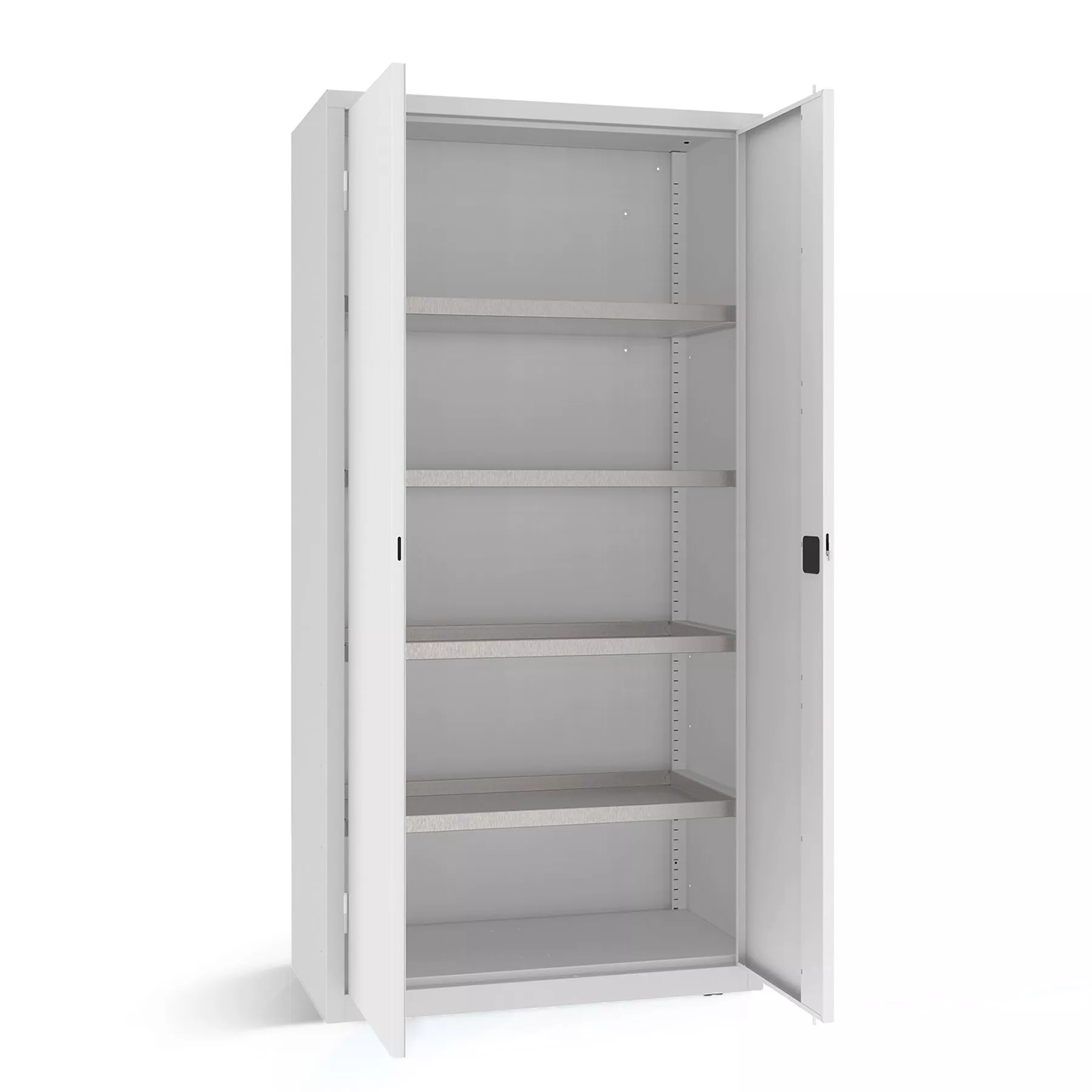 Armoire multifonction - étagères-bacs de rétention - 100 cm de largeur
