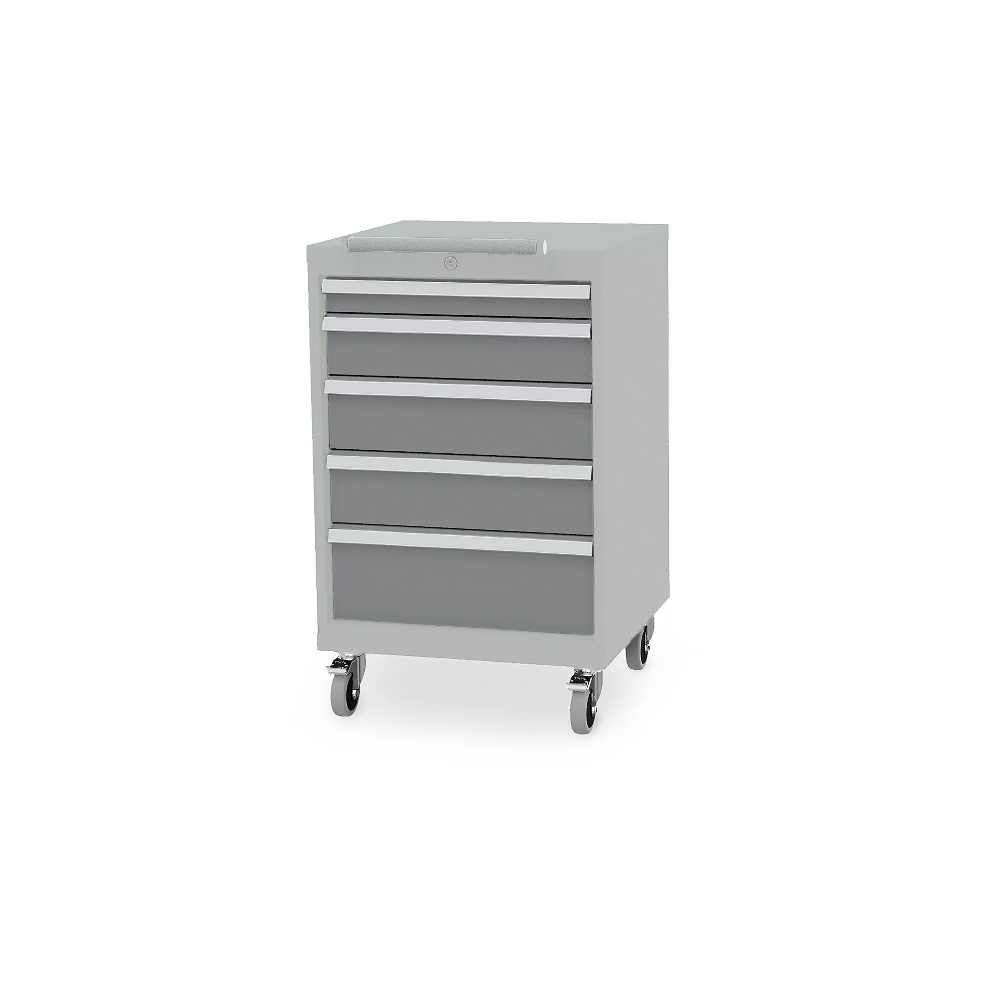 Caisson mobile - 5 tiroirs - 99 cm de hauteur