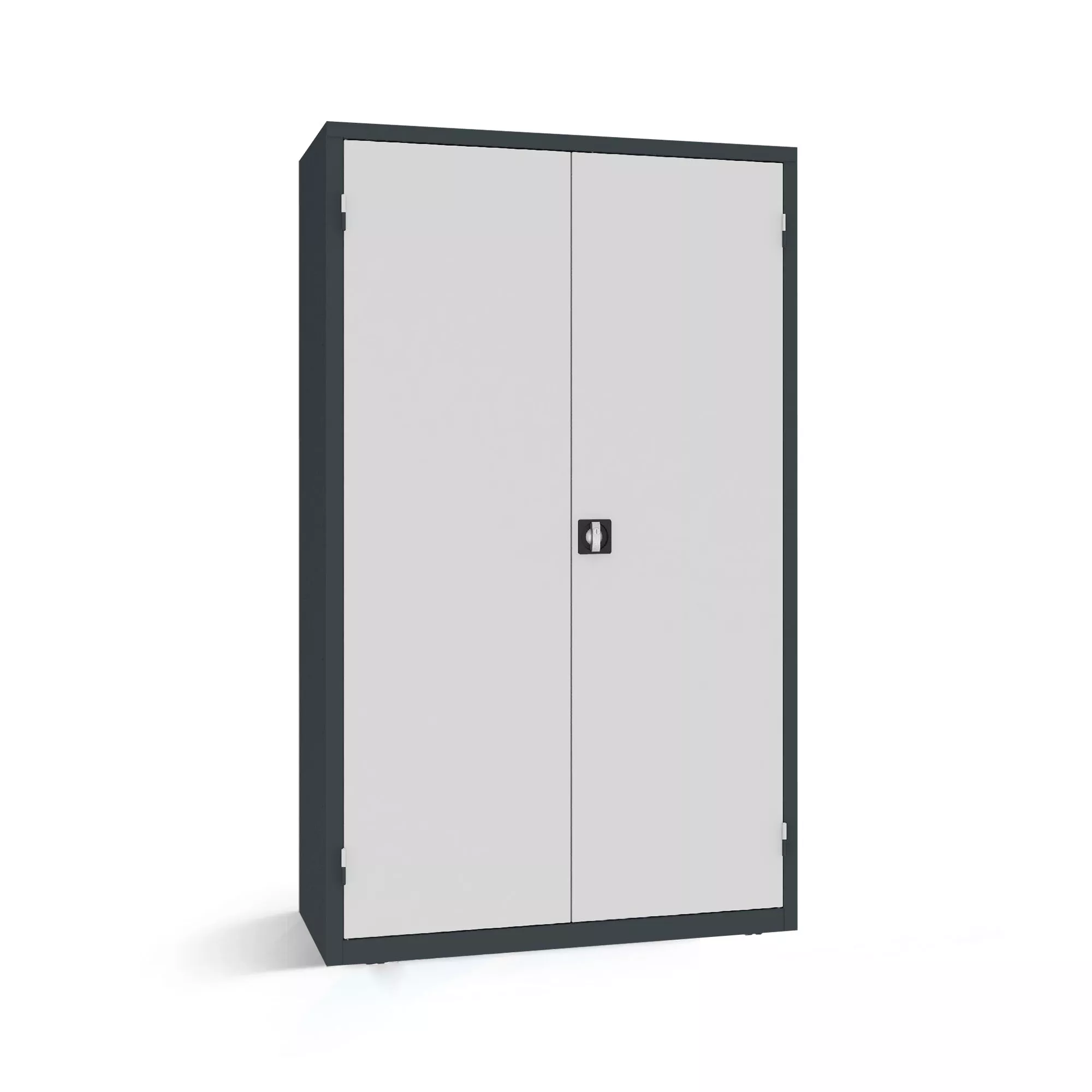 Heavy-duty workshop cabinet with shelves 199 x 120
