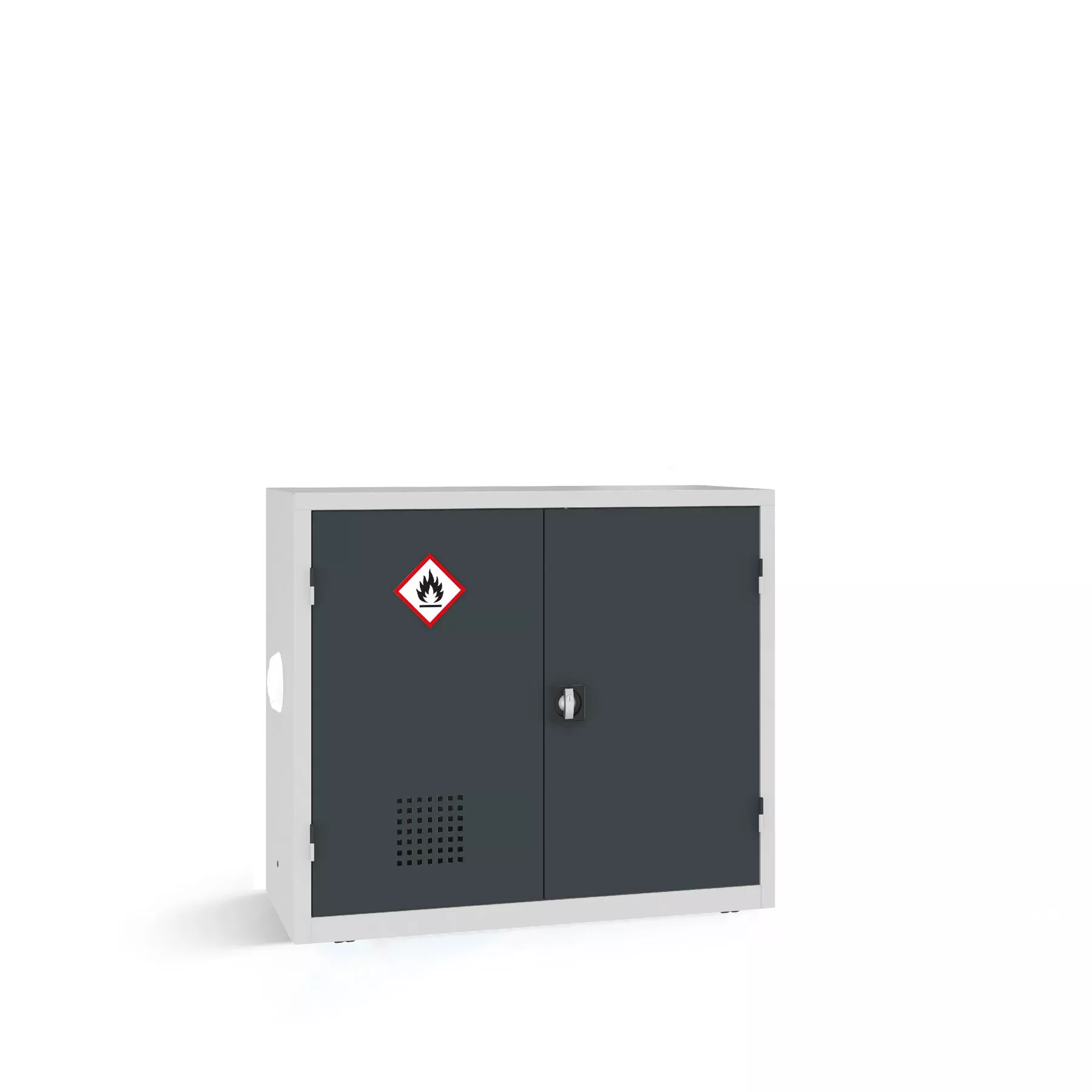 Heavy-duty workshop cabinet for chemicals 104 x 120