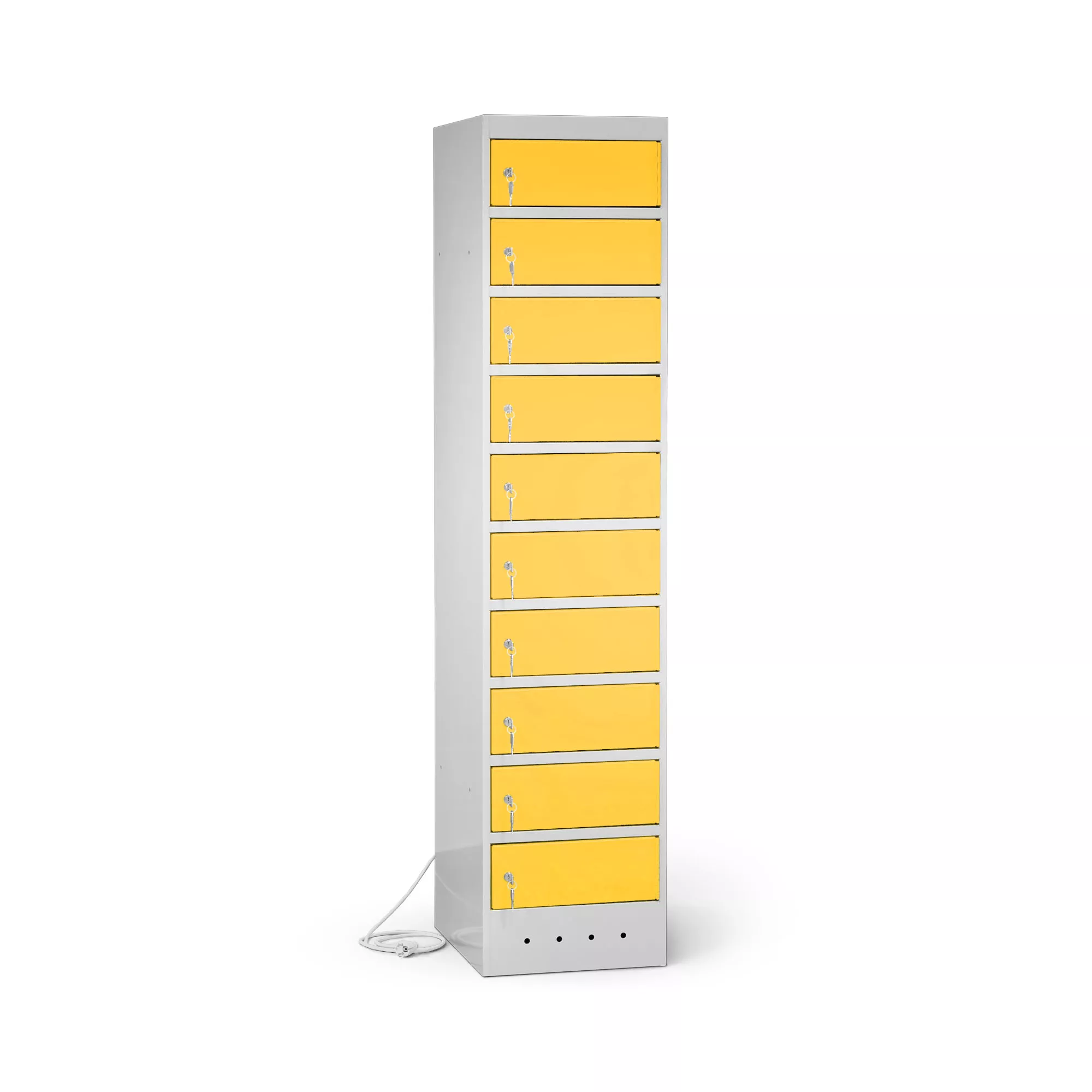 Armoire / Casiers de recharge pour ordinateurs portables - 10 compartiments