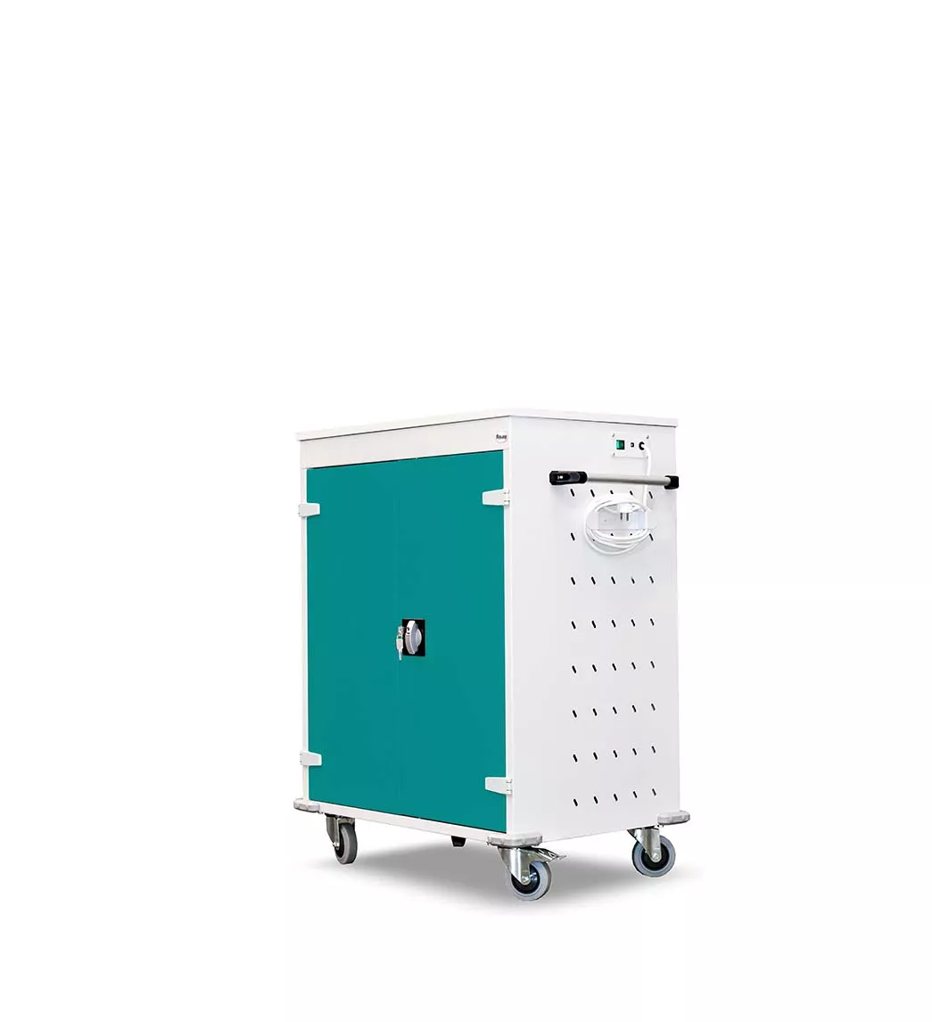 Chariot de recharge pour ordinateurs portables - 16 compartiments