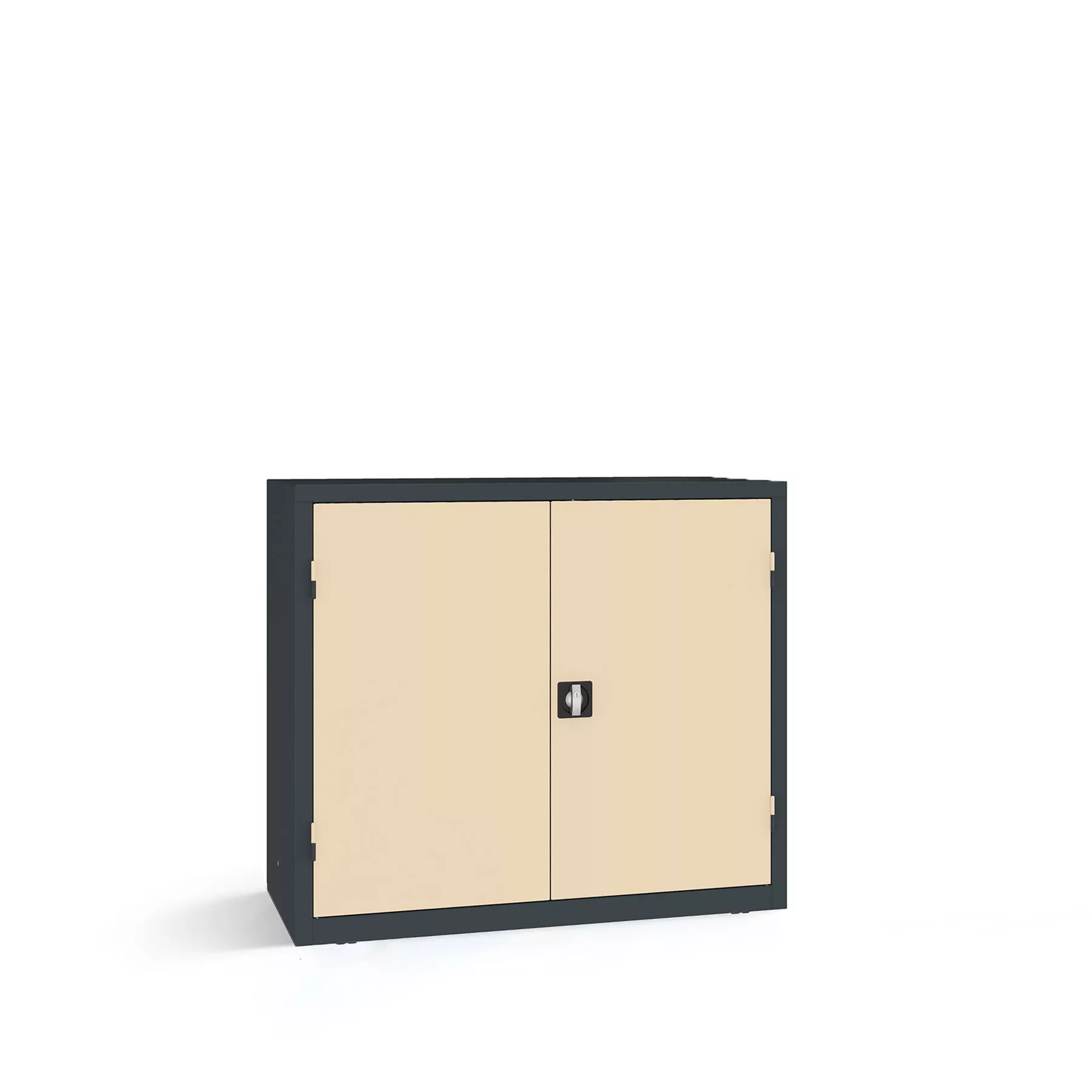 Heavy-duty workshop cabinet with storage boxes 104 x 120