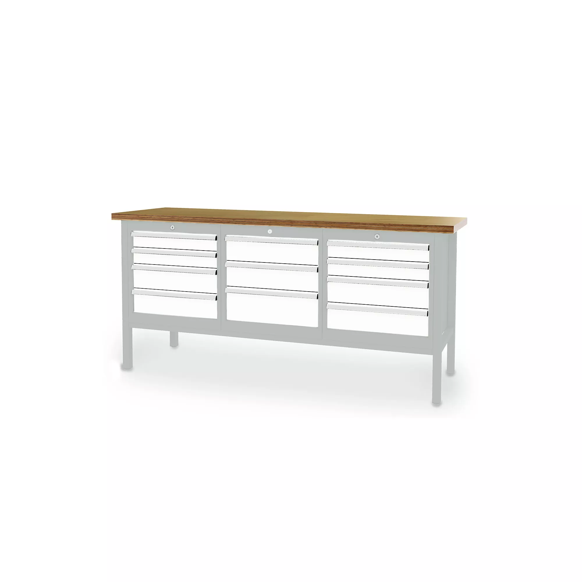 Workbench 11 drawers 2000x600x960