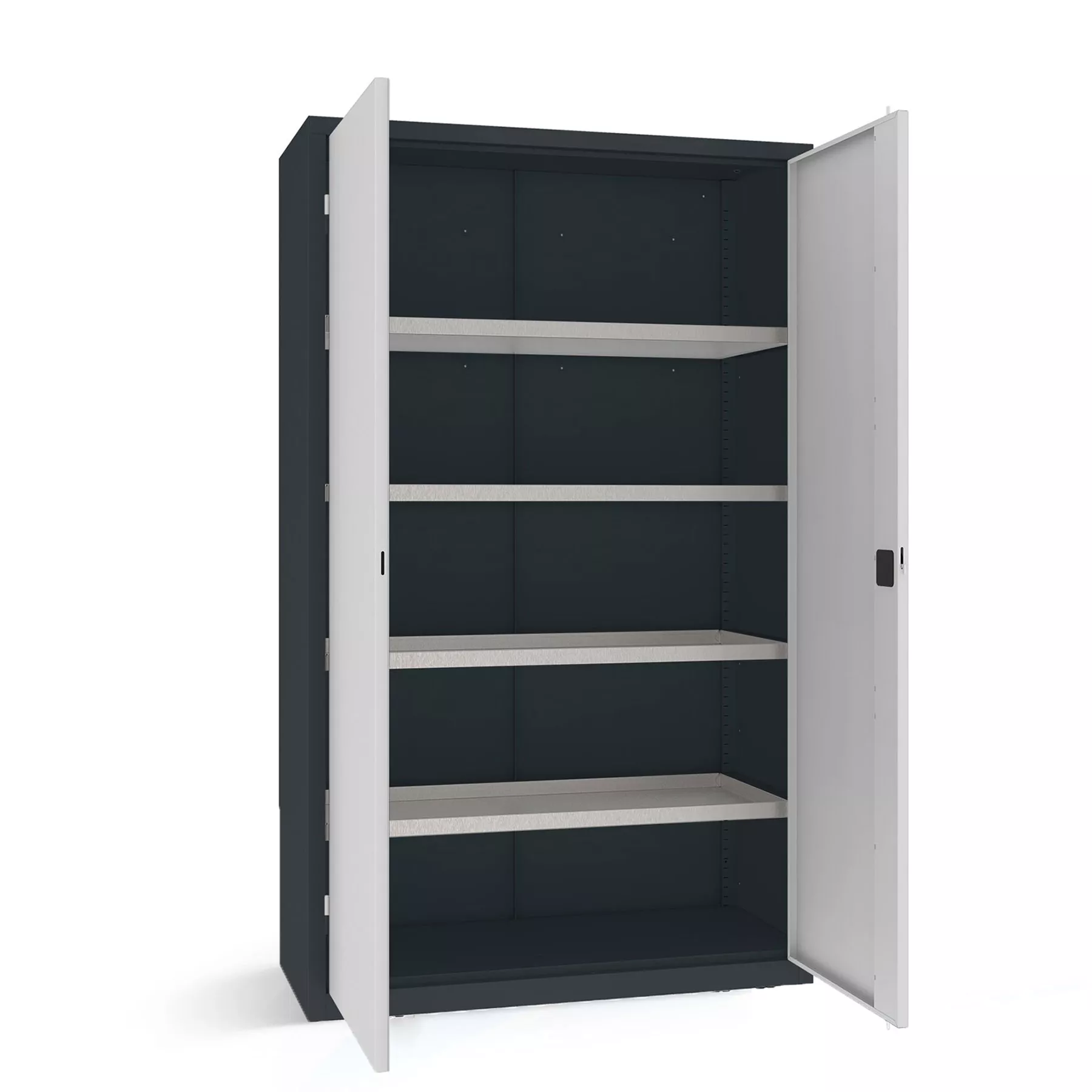 Armoire multifonction - étagères-bacs de rétention - 120 cm de largeur