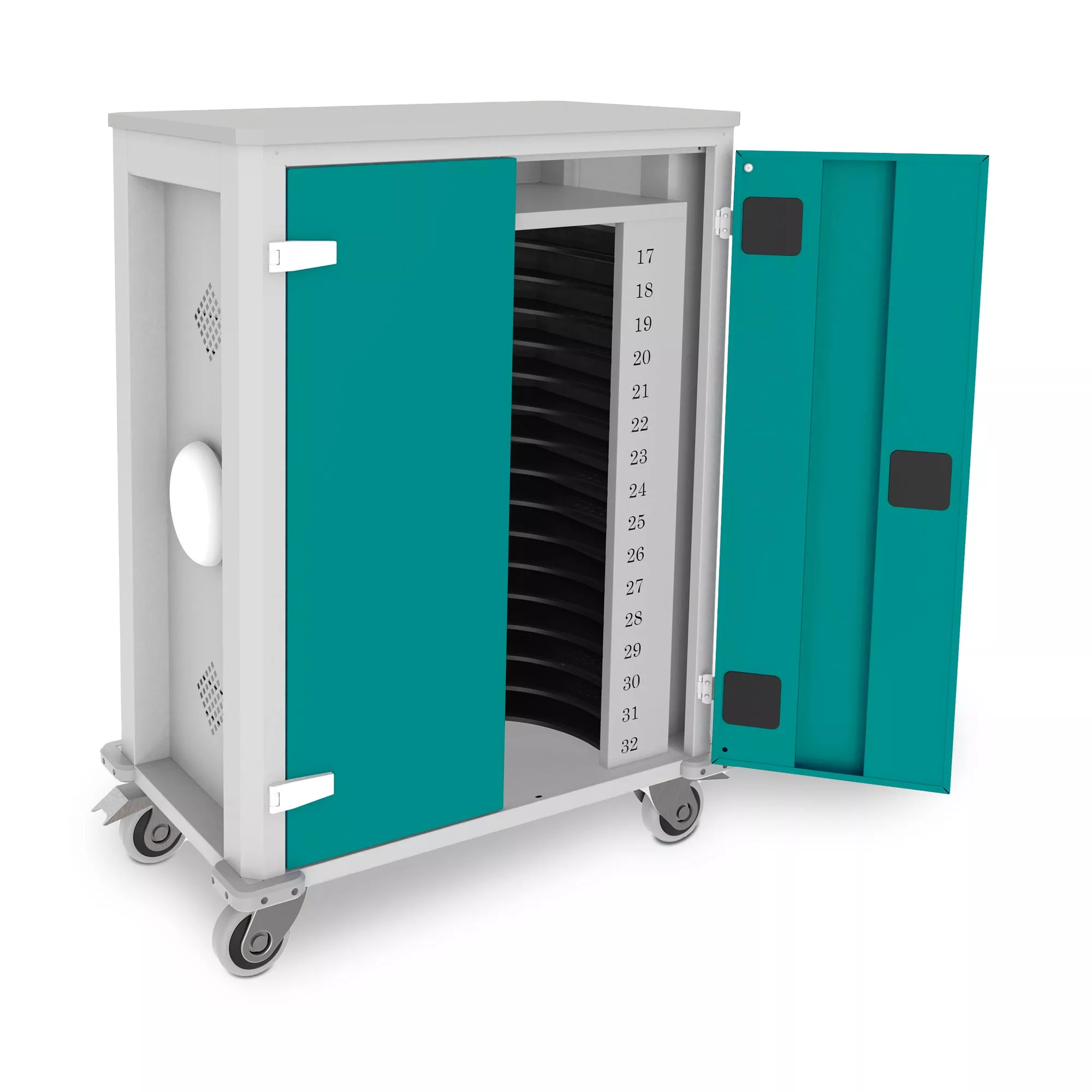 Chariot de recharge pour tablettes avec point d'accès - 32 compartiments
