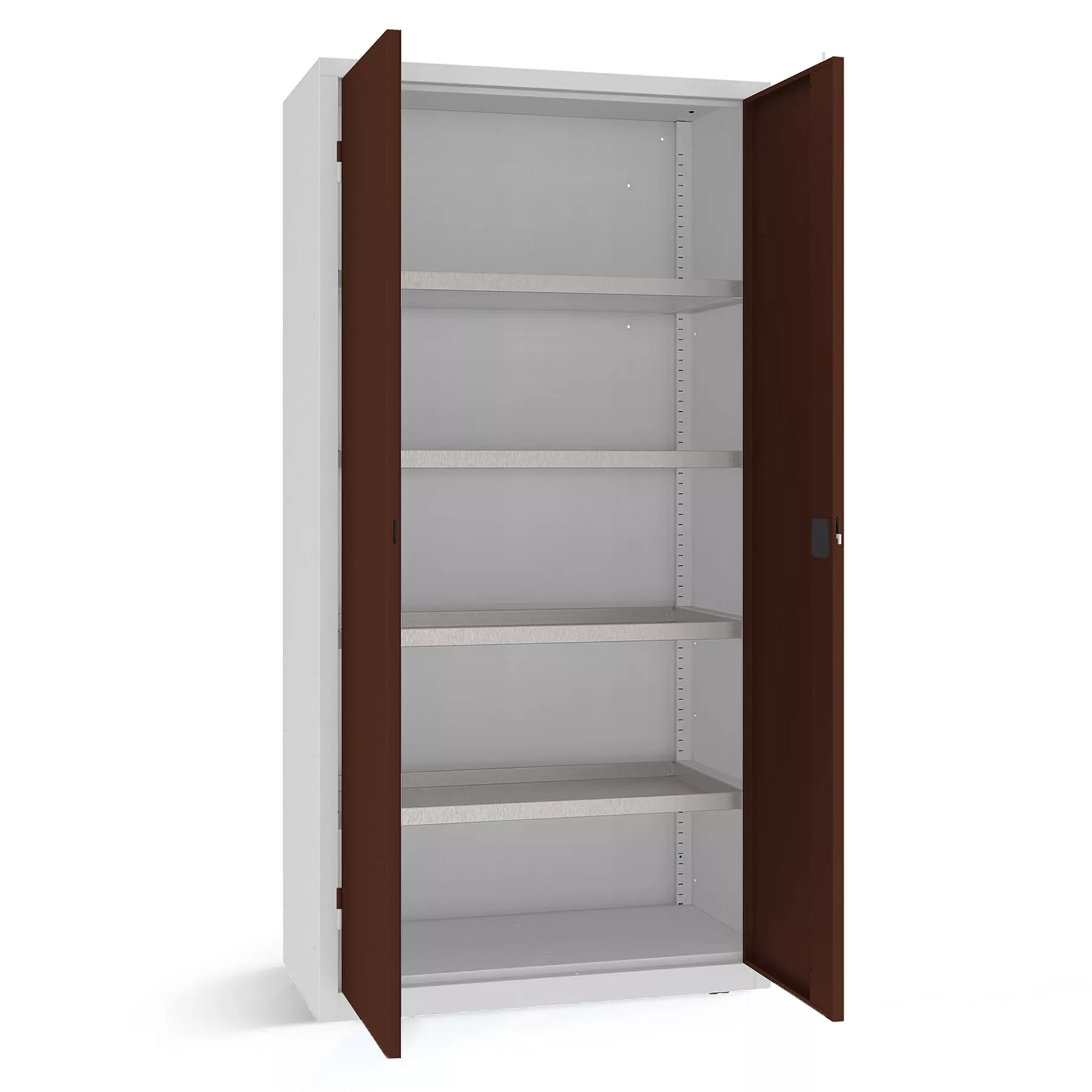 Armoire multifonction - étagères-bacs de rétention - 100 cm de largeur