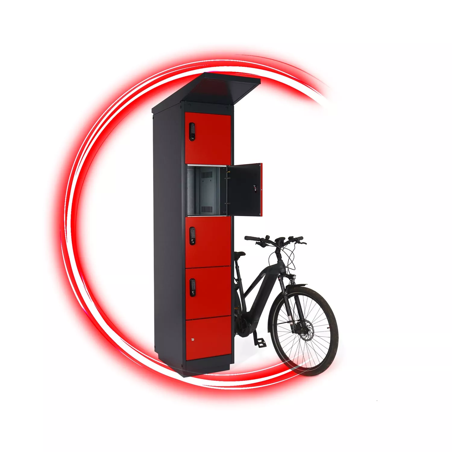 borne de recharge pour vélos électriques