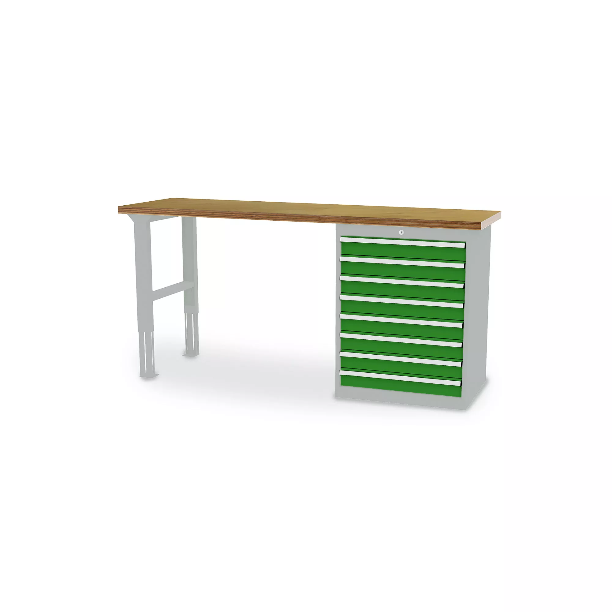 Workbench 8 drawers 2000x600x960