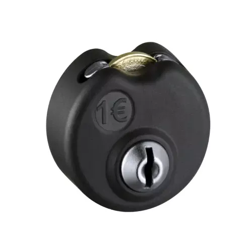Coin deposit lock