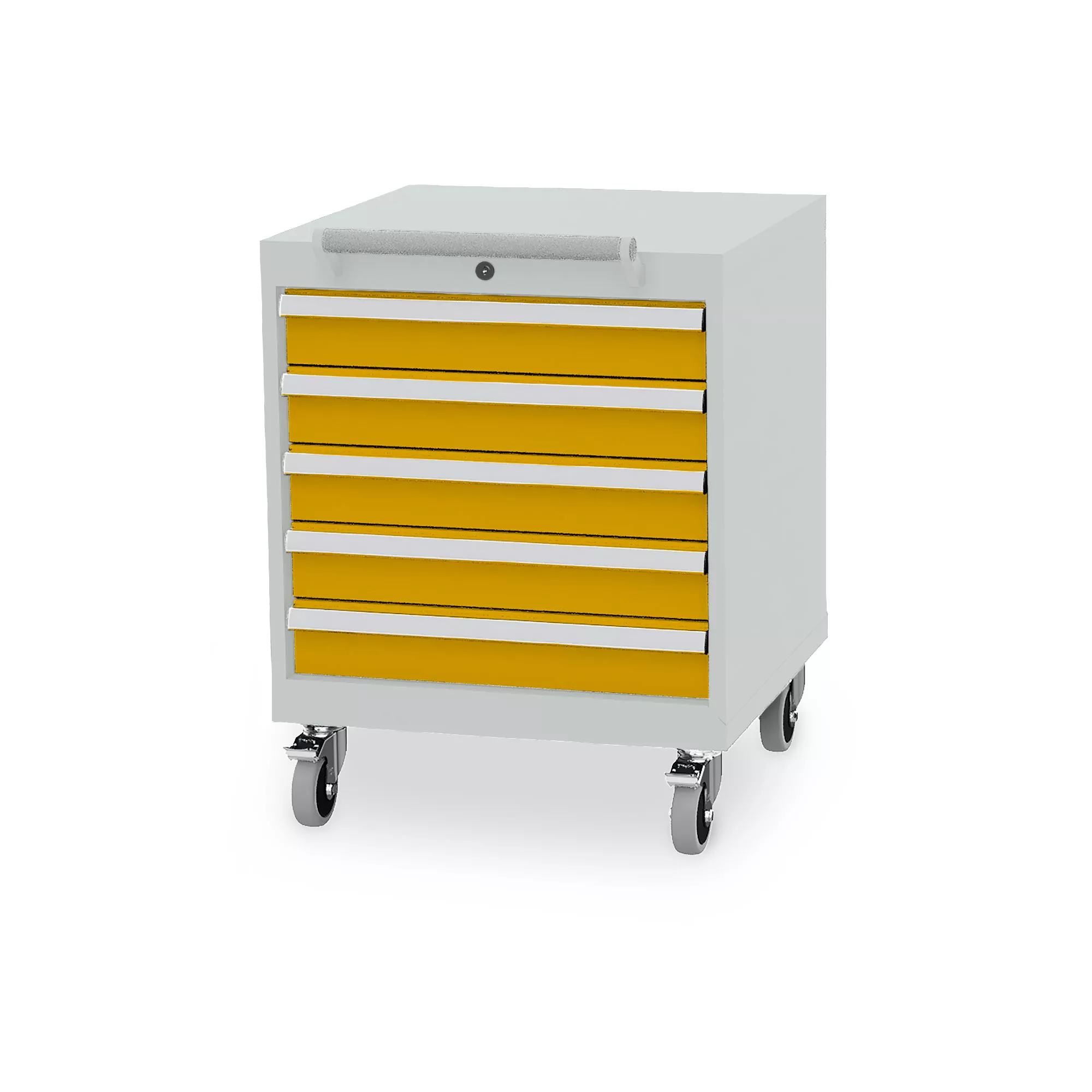 Caisson mobile - 5 tiroirs - 77 cm de hauteur
