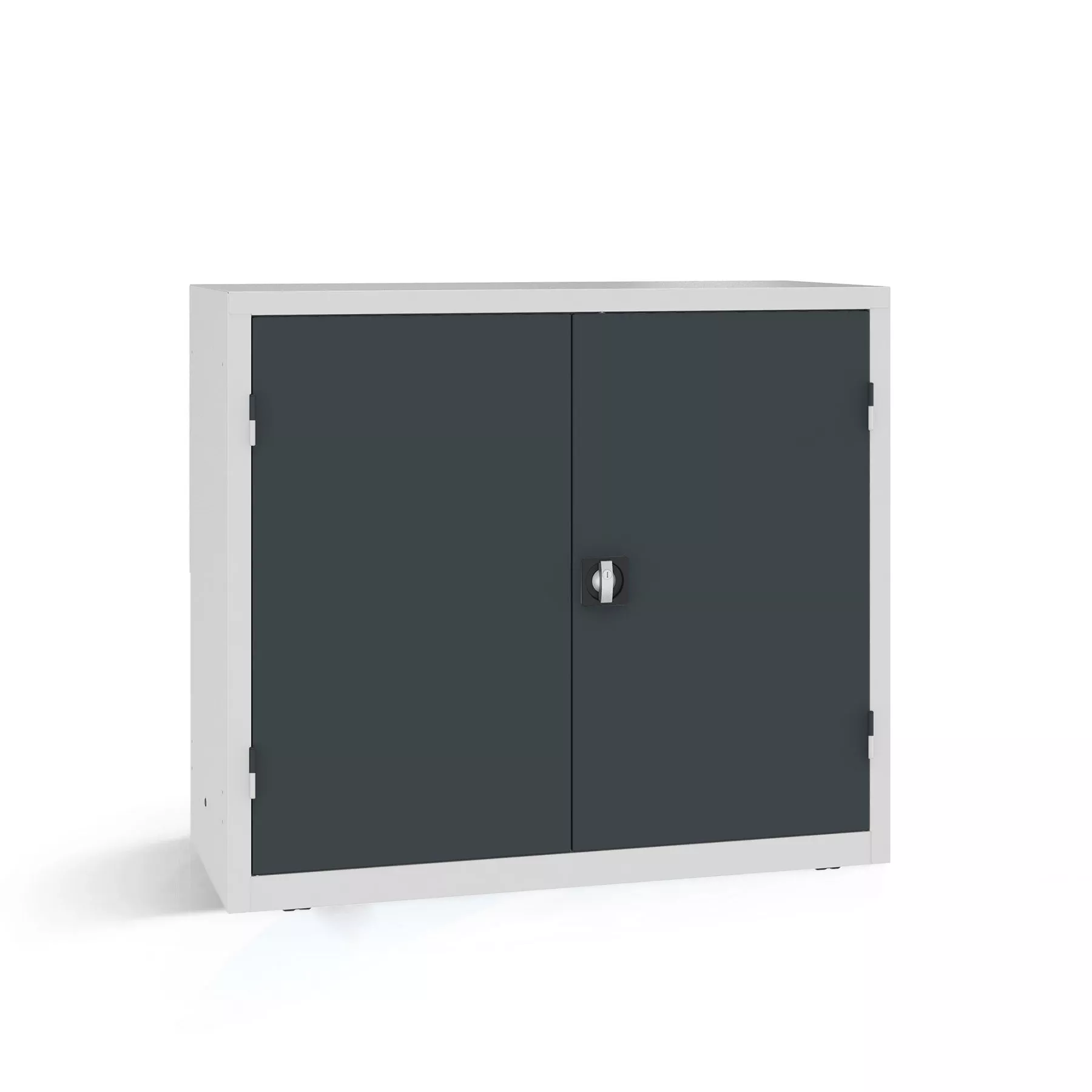 Armoire basse multifonction - étagères-bacs de rétention - 120 cm de largeur