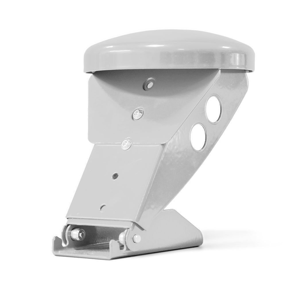 Flexible helmet holders Body color: 7035 (light grey) Flexible helmet holders Body color: 7035 (light grey)