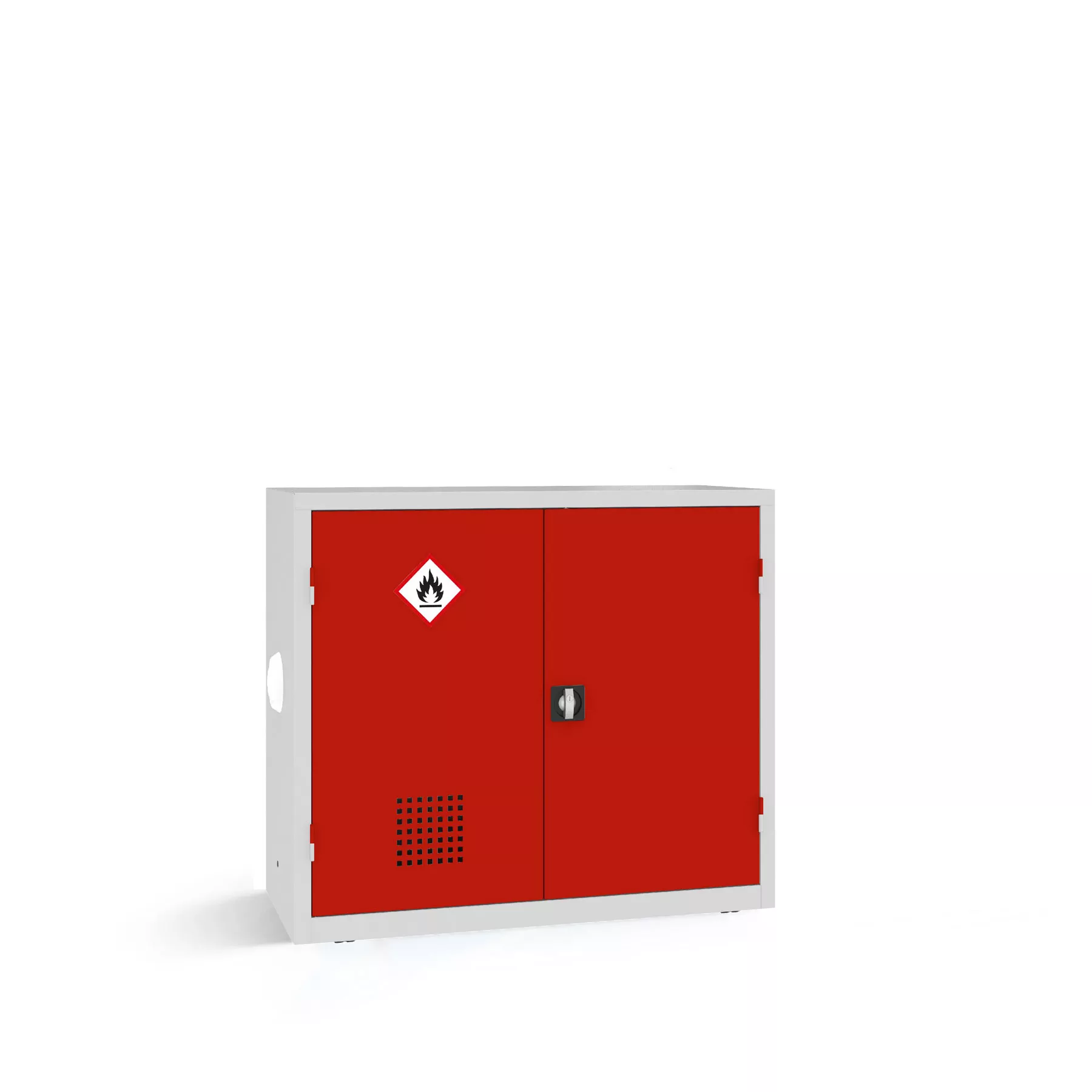 Armoire basse multifonction - stockage de produits chimiques - 120 cm de largeur