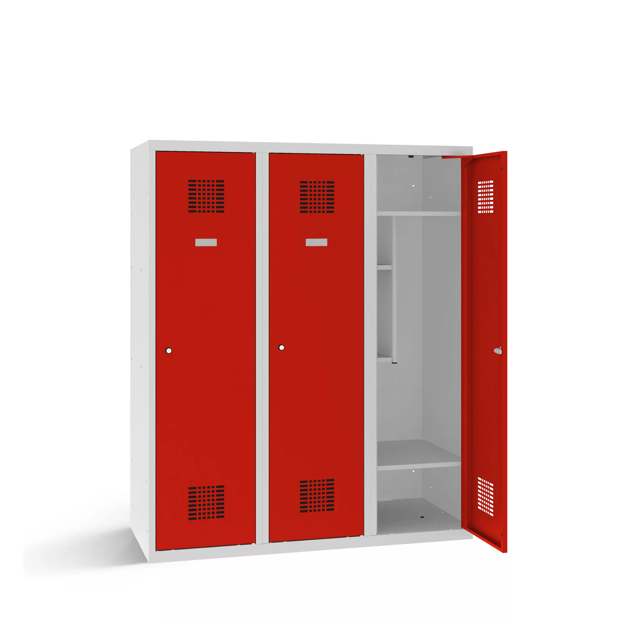 Vestiaire pour enfant 3 portes - 120 cm de largeur