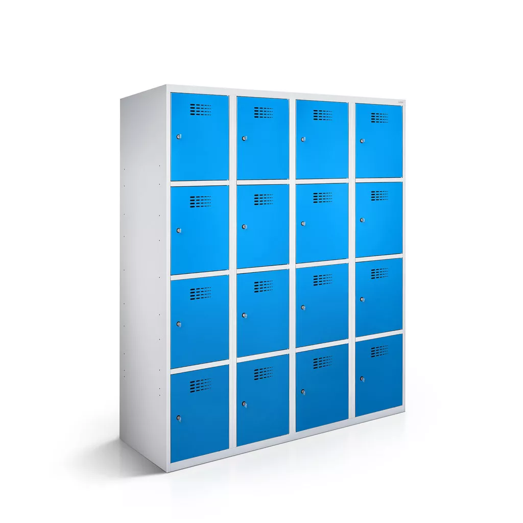 Compartment cabinet 16 compartments width 120 cm