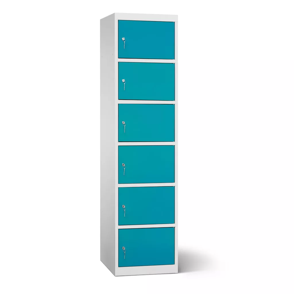 Armoire / Casiers de recharge - 6 compartiments avec prises électriques
