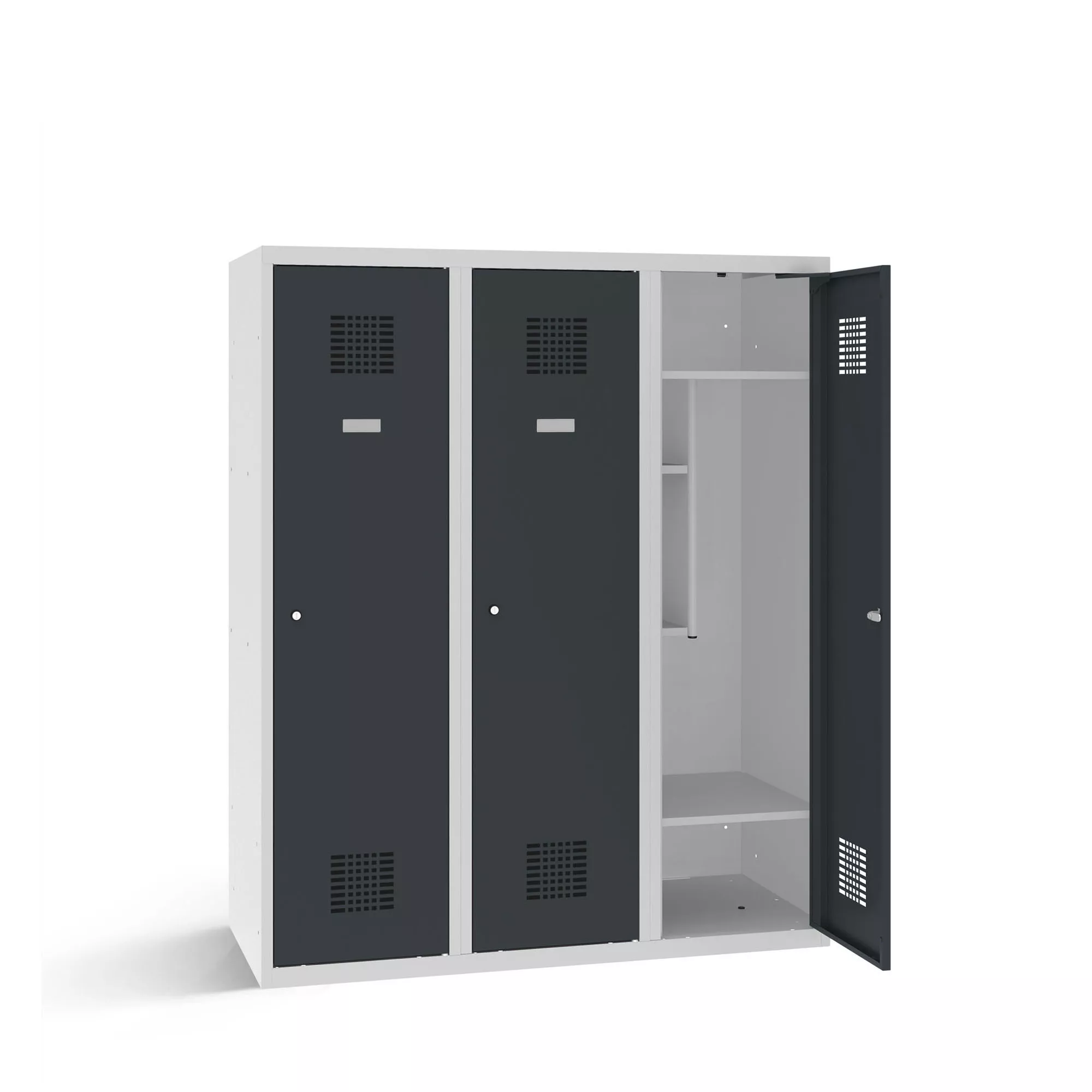 Vestiaire pour enfant 3 portes - 120 cm de largeur