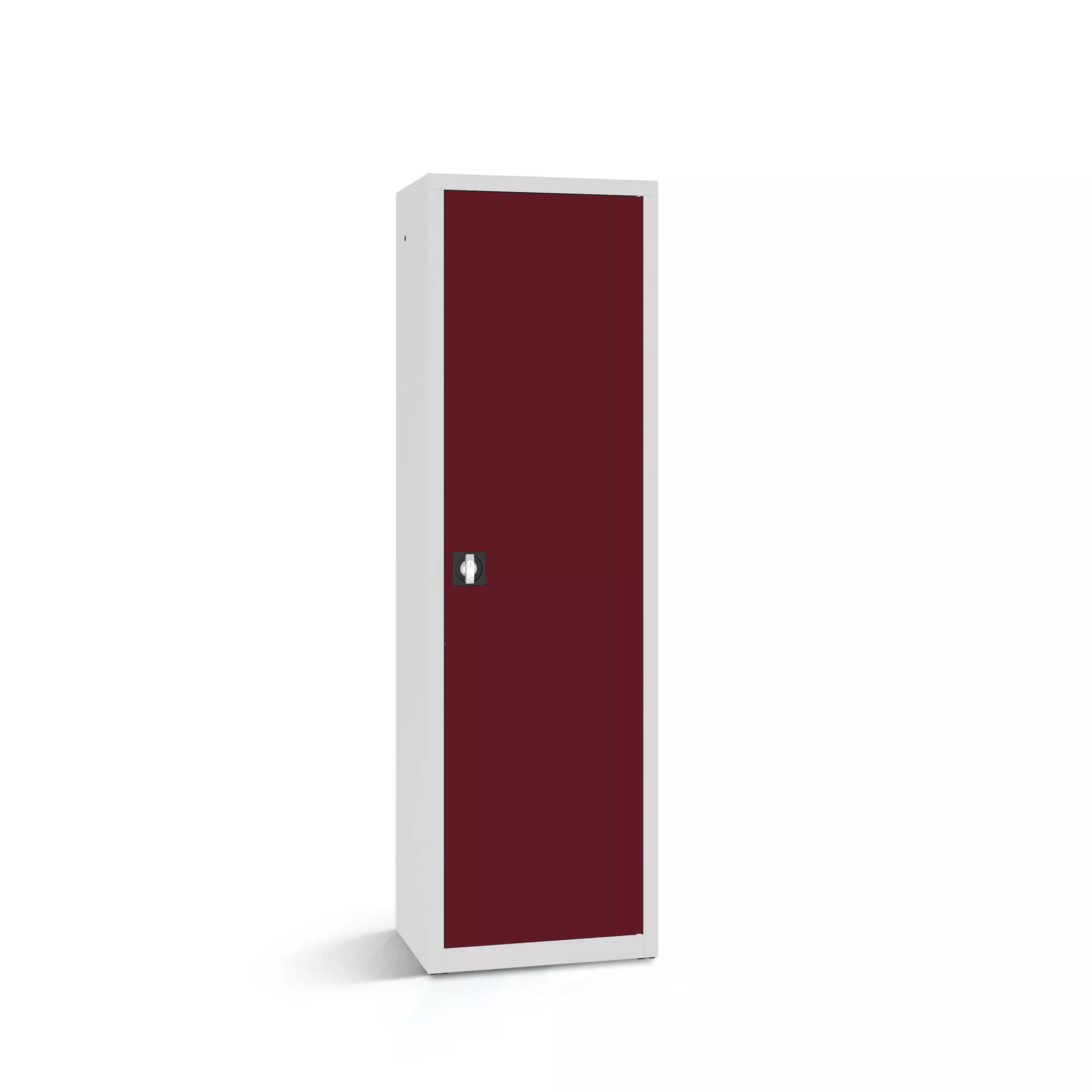 Metal office cabinet - 4 shelves - 60 cm wide