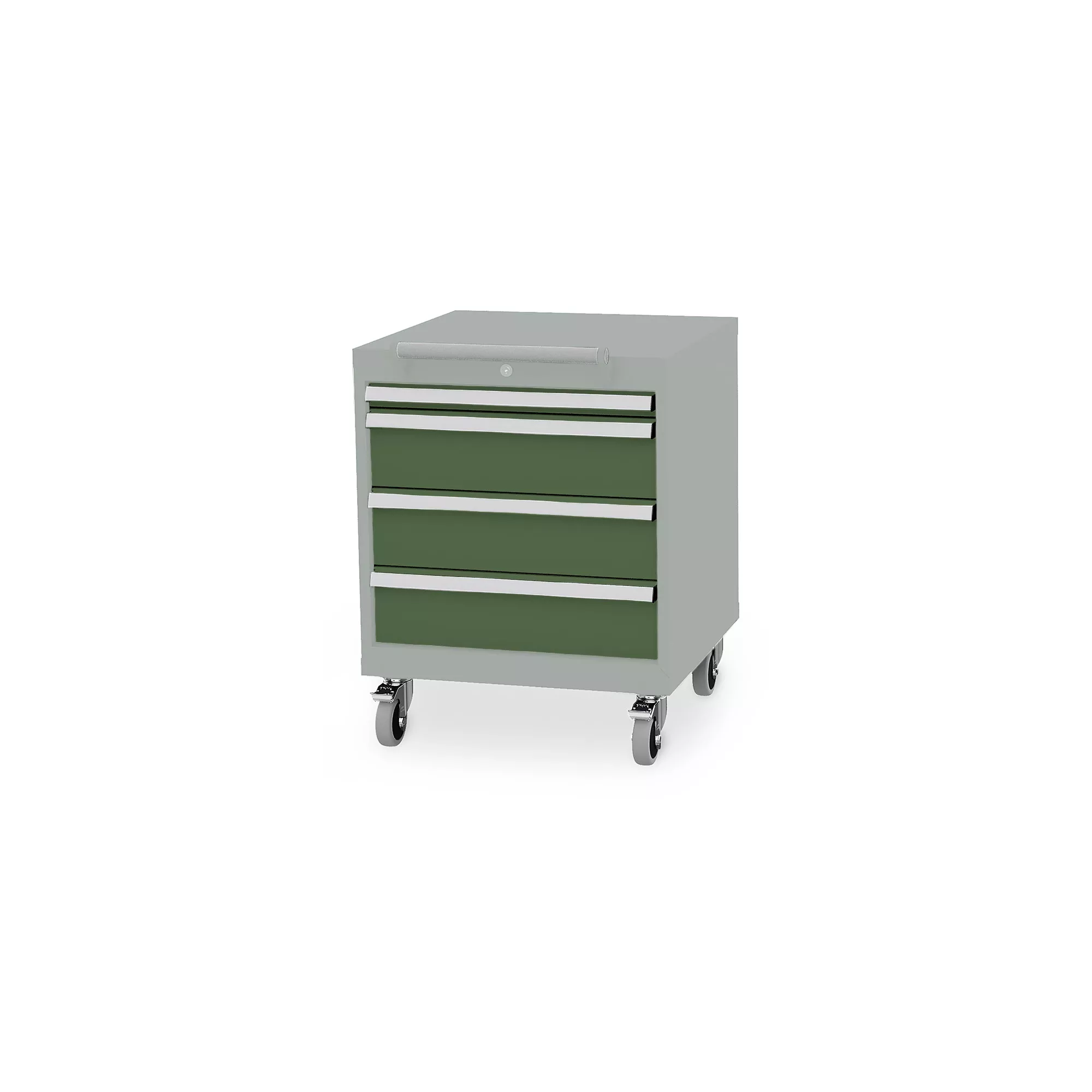 Caisson mobile - 4 tiroirs - 77 cm de hauteur