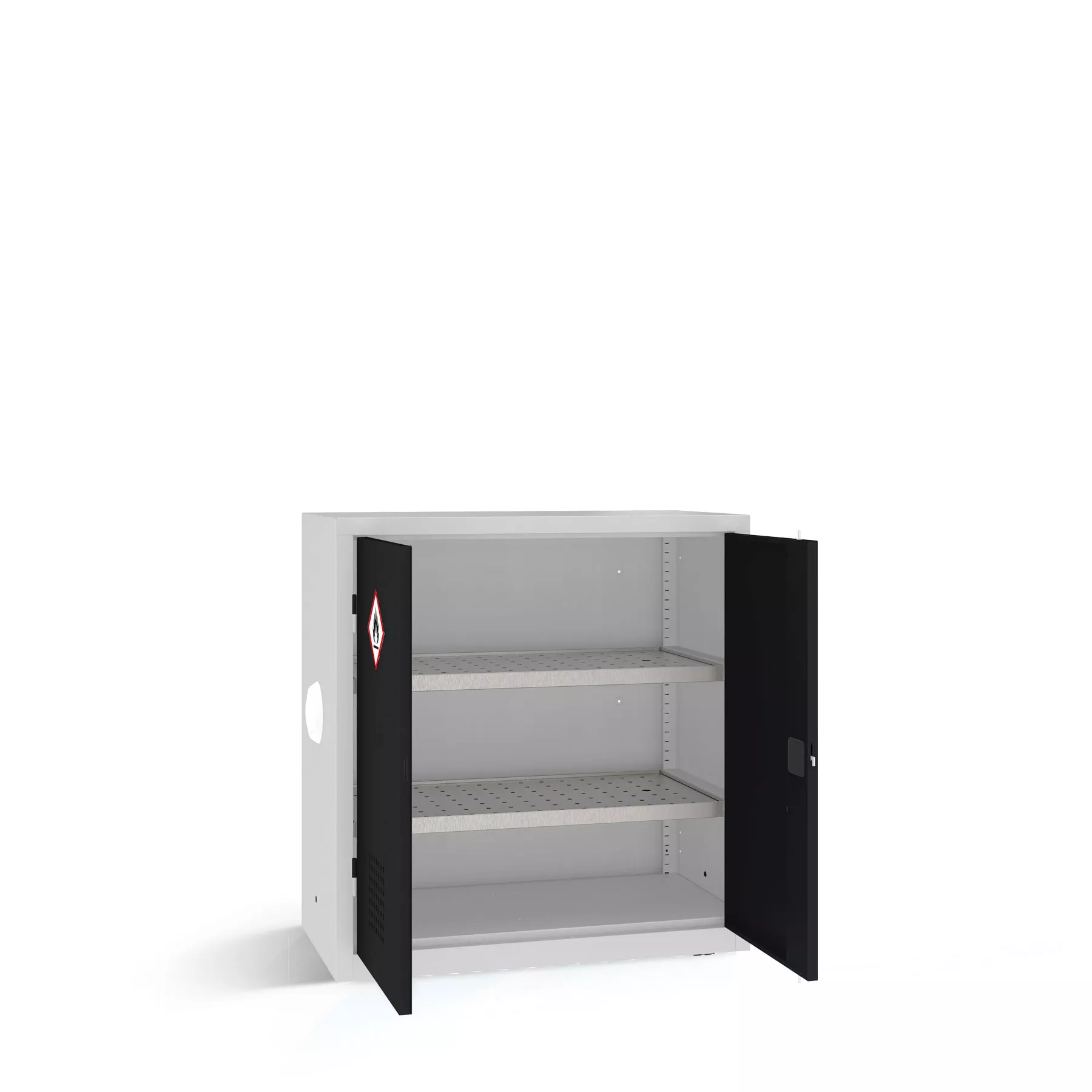 Heavy-duty workshop cabinet for chemicals 104 x 100