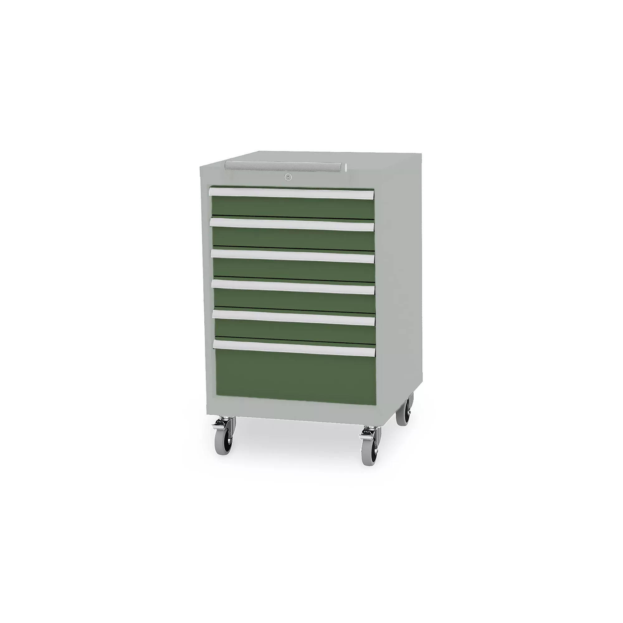 Caisson mobile - 6 tiroirs - 99 cm de hauteur
