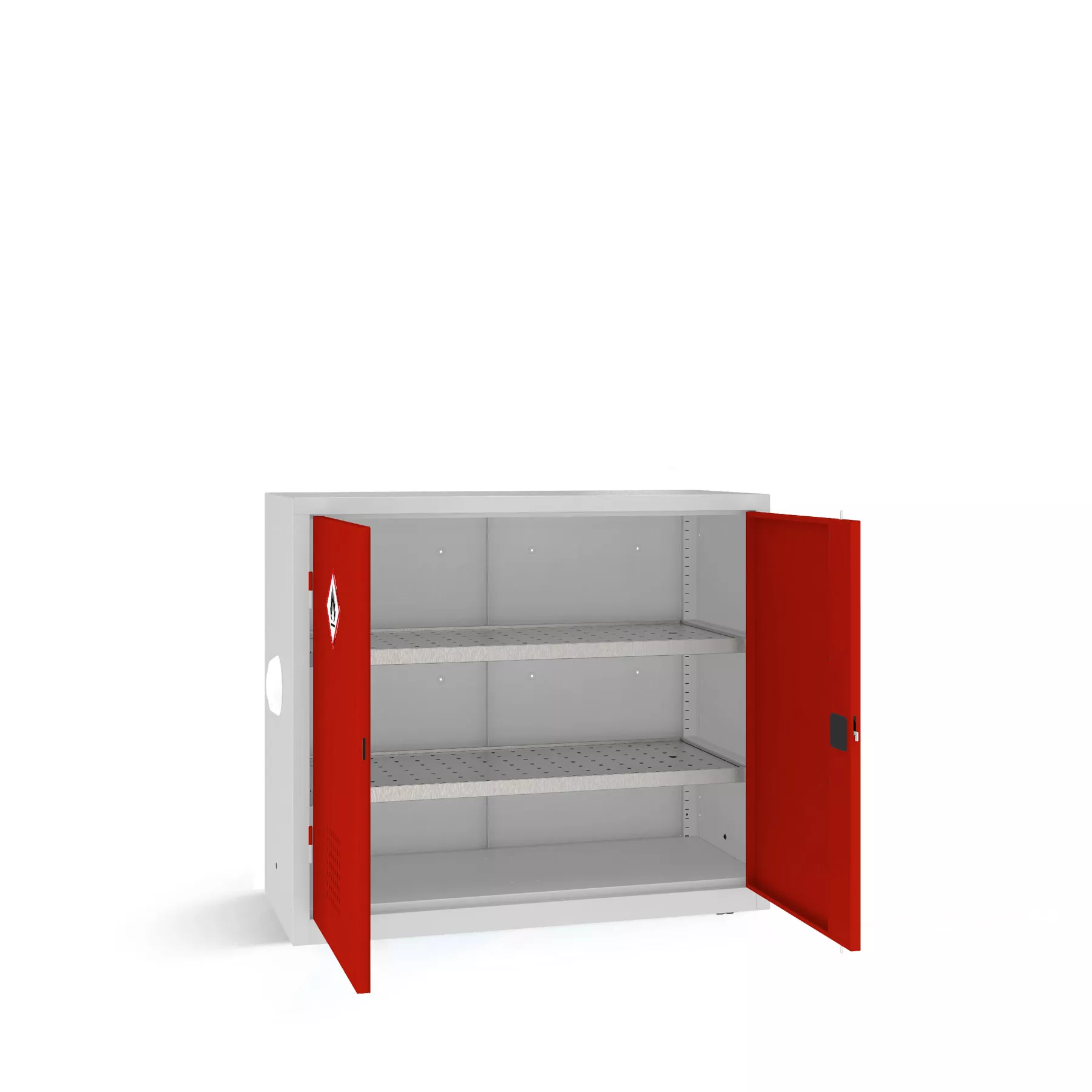 Armoire basse multifonction - stockage de produits chimiques - 120 cm de largeur