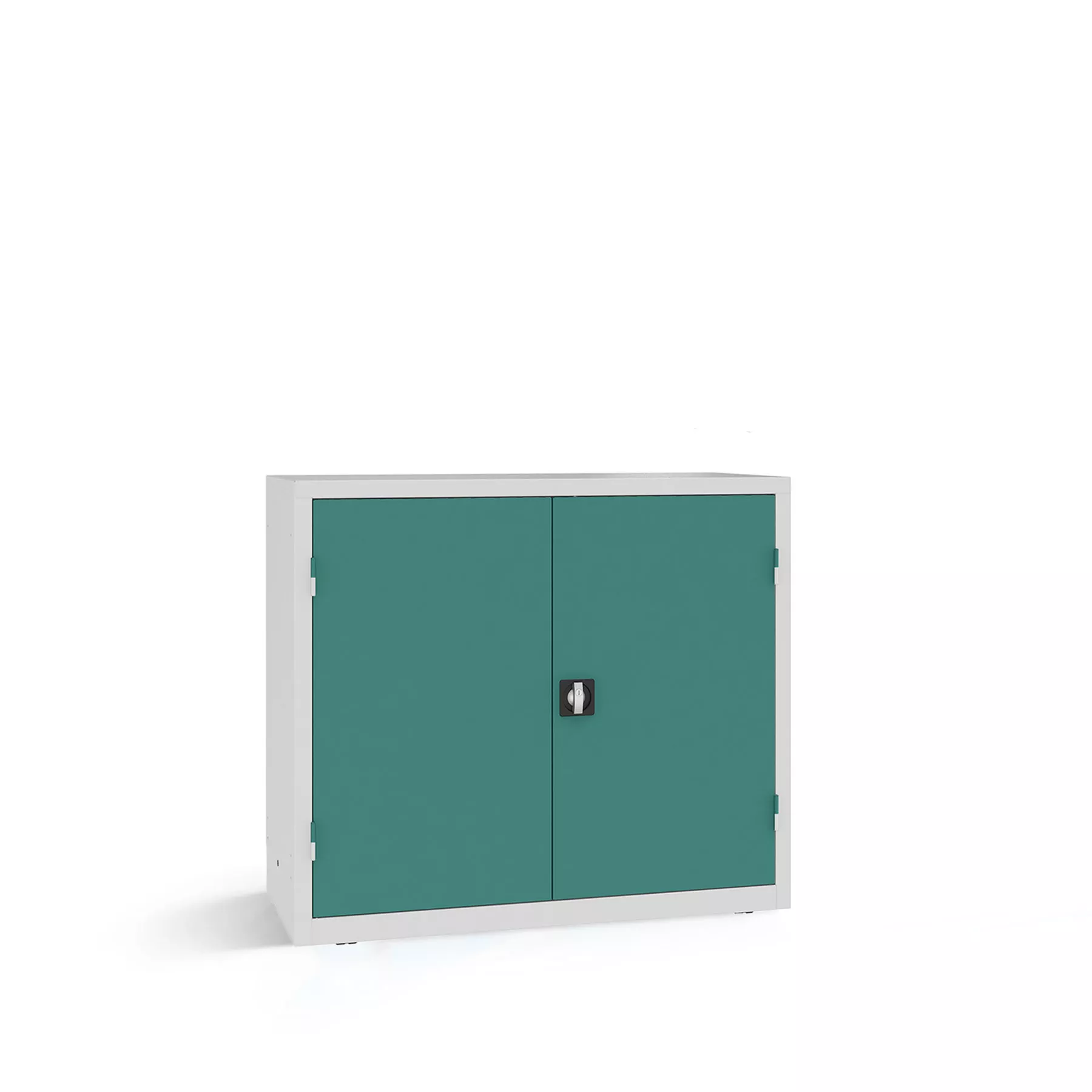 Heavy-duty workshop cabinet with shelves and drawers 104 x 120