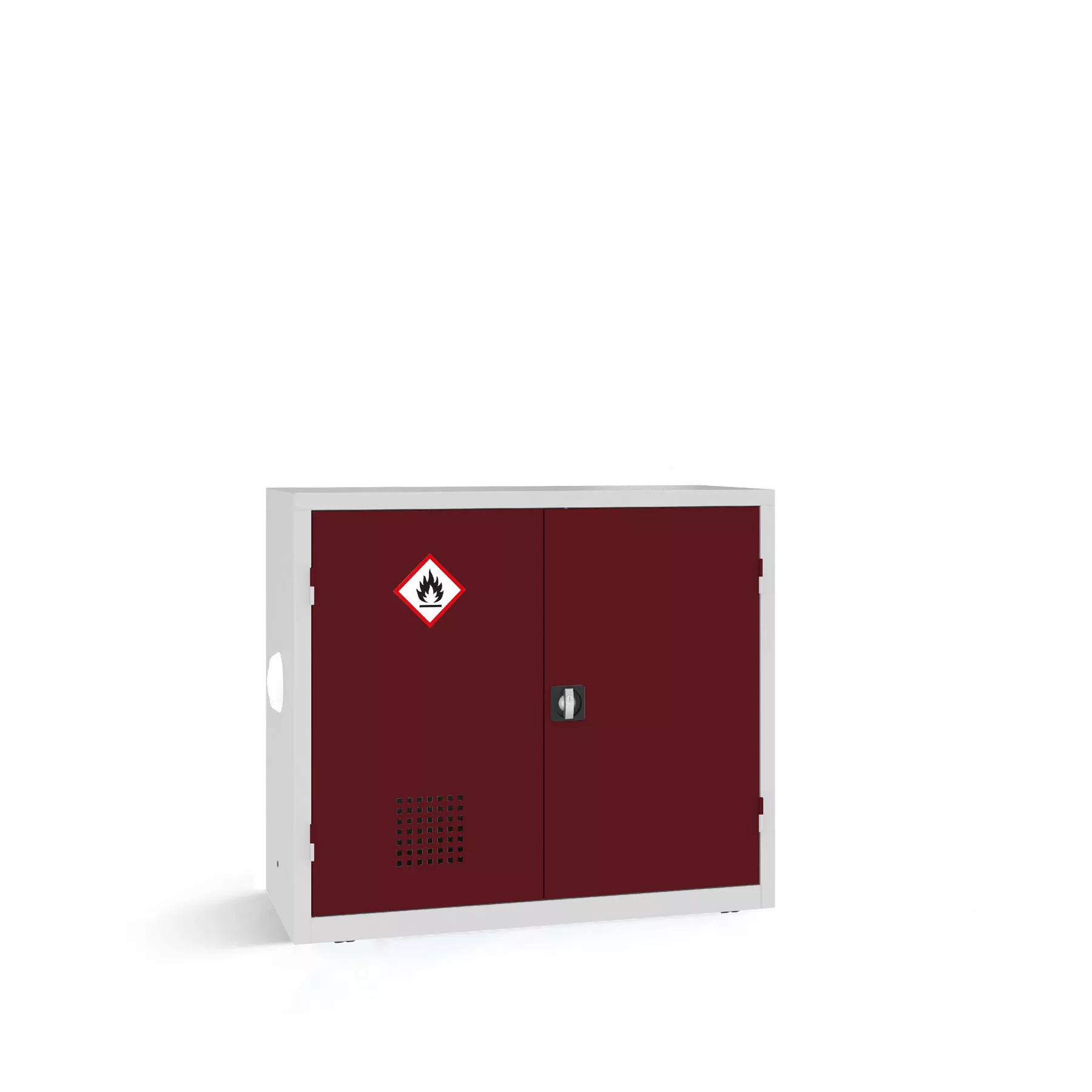Armoire basse multifonction - stockage de produits chimiques - 120 cm de largeur