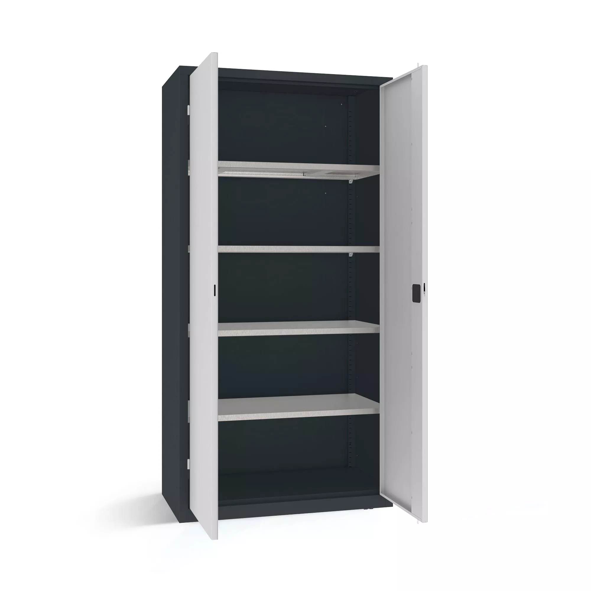 Armoire pour charges lourdes - 4 étagères - 100 cm de largeur