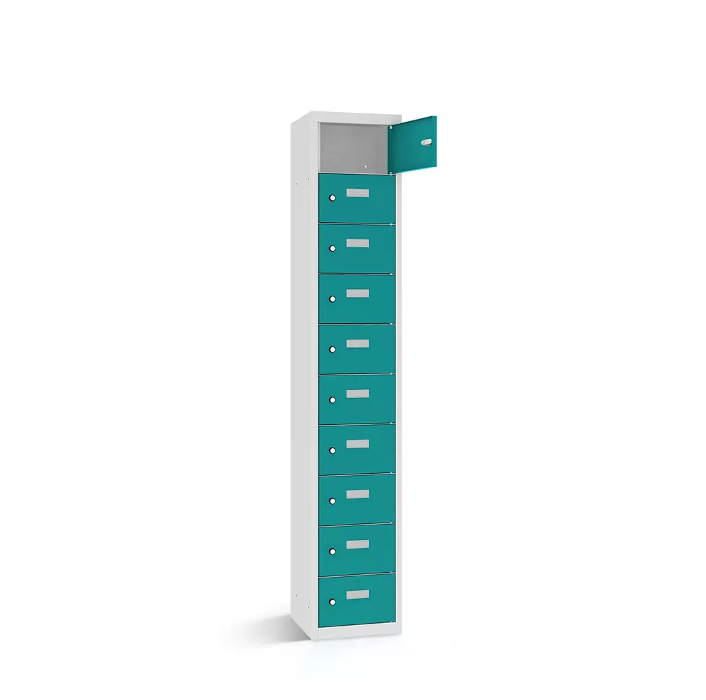 Valuables cabinet 10 compartments 43x50