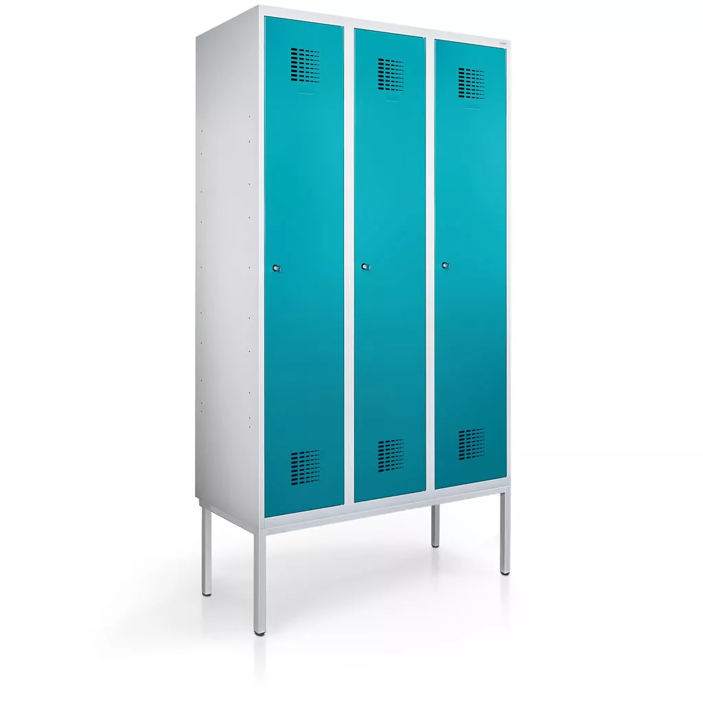 Clothes locker width 120 cm 3 doors