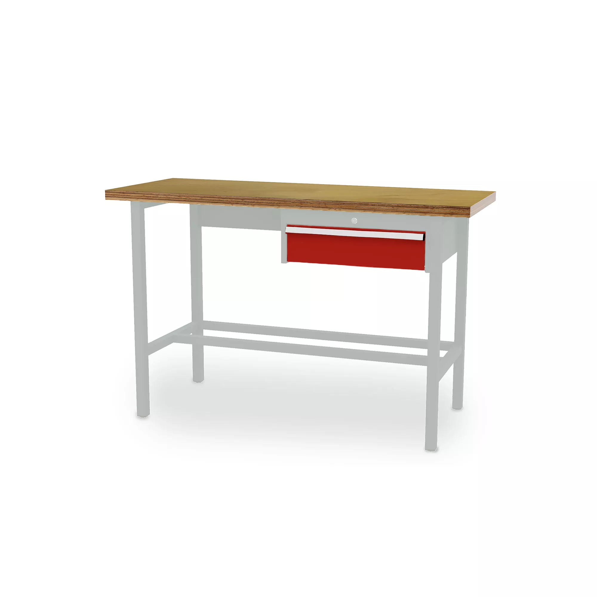 Workshop workbench - 1 drawer - 1500 x 600 x 960 mm (W x D x H)