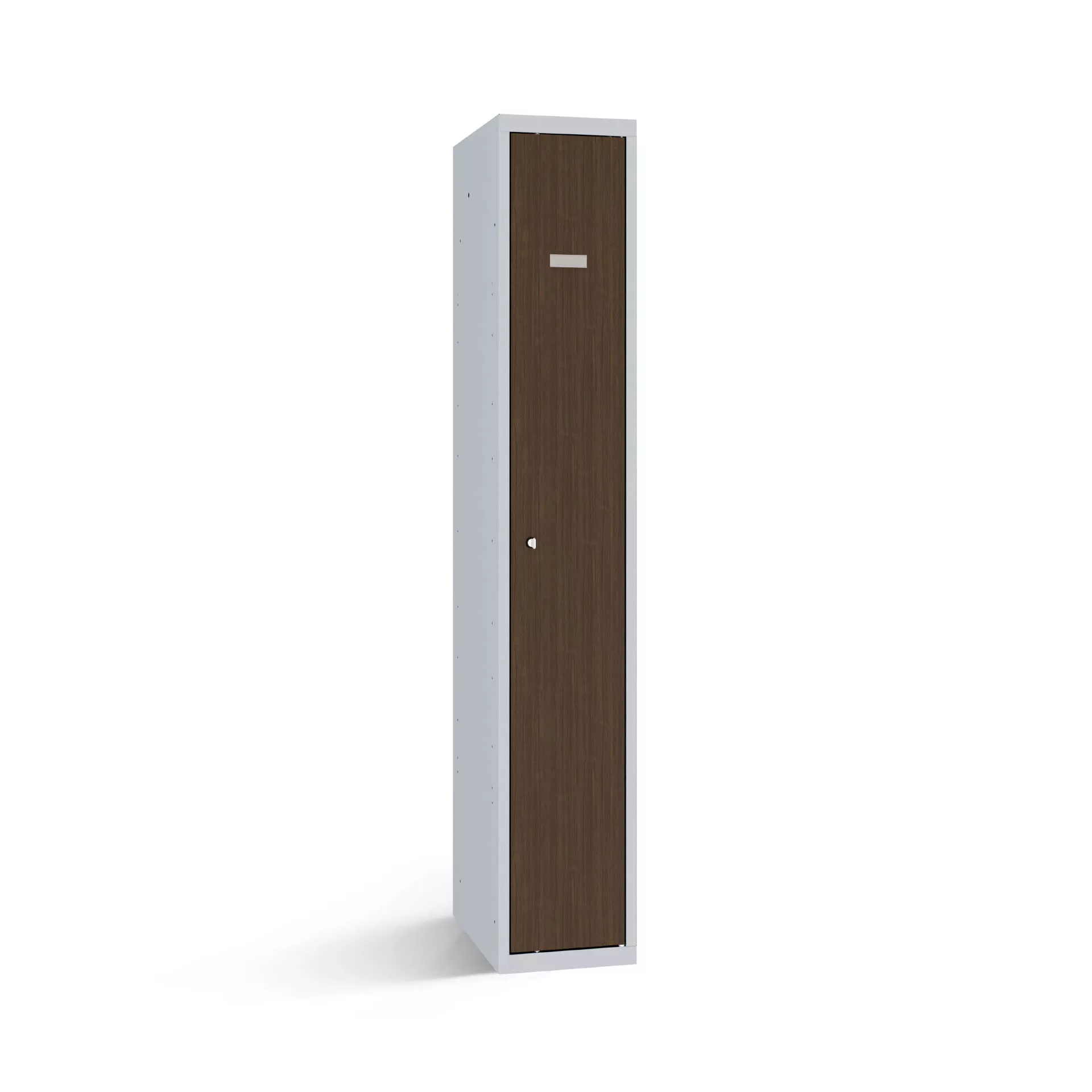 Armoire vestiaire, 1 compartiment, socle court.
