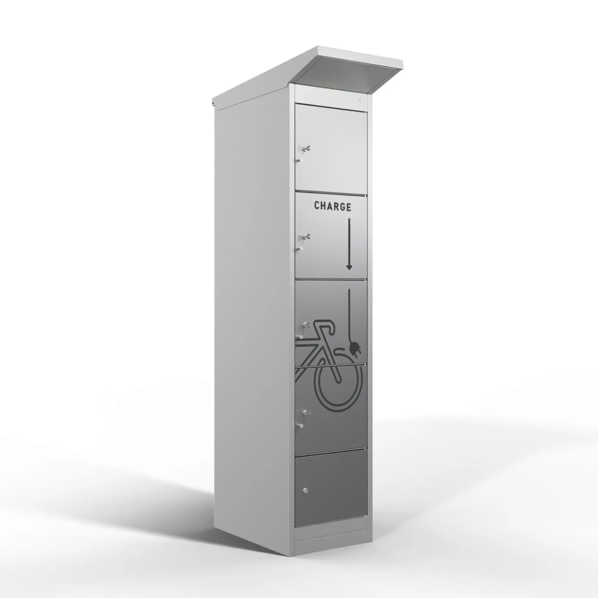 E-Bike-charging station 4 charging compartments