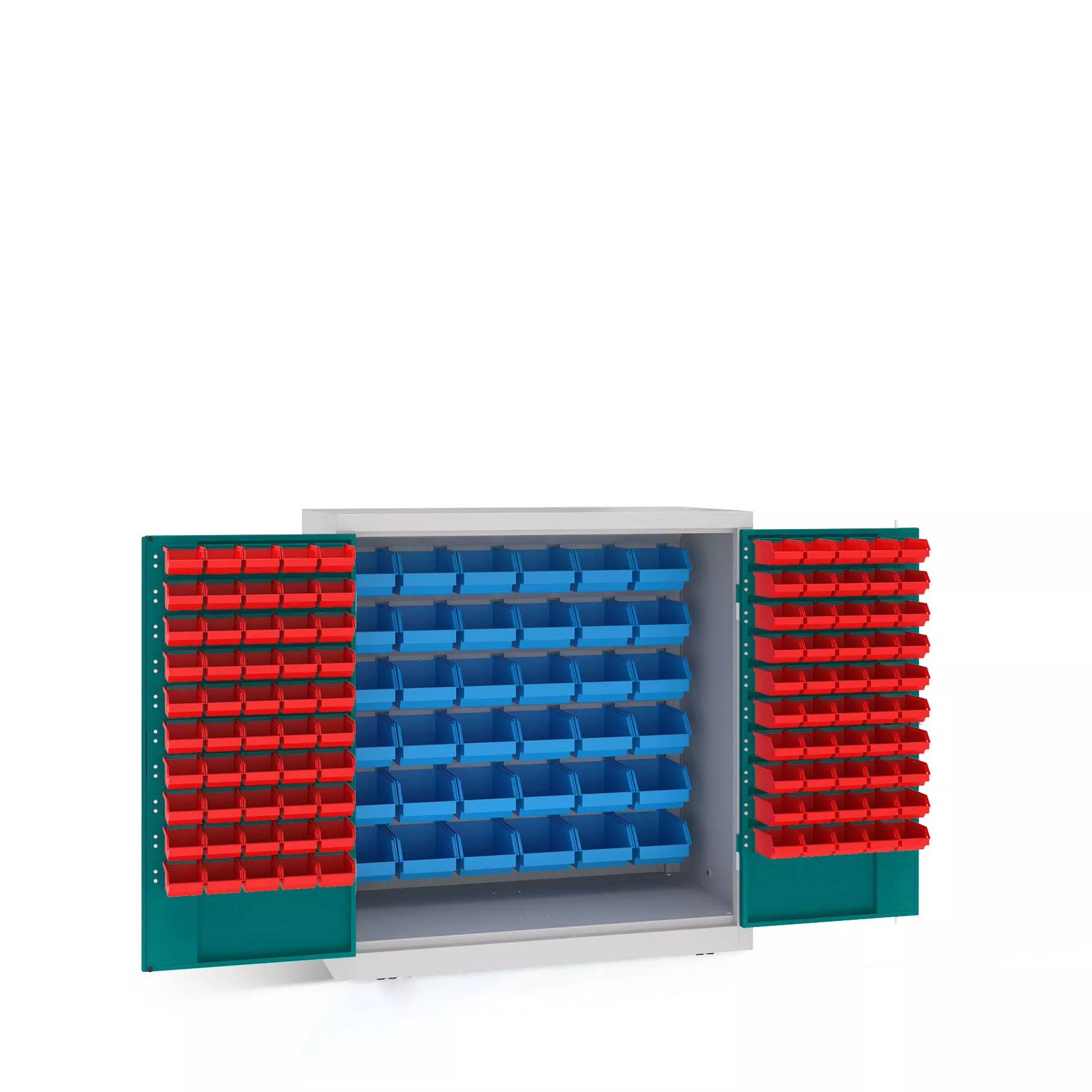 Armoire basse multifonction - bacs de rangement - 100 cm de largeur