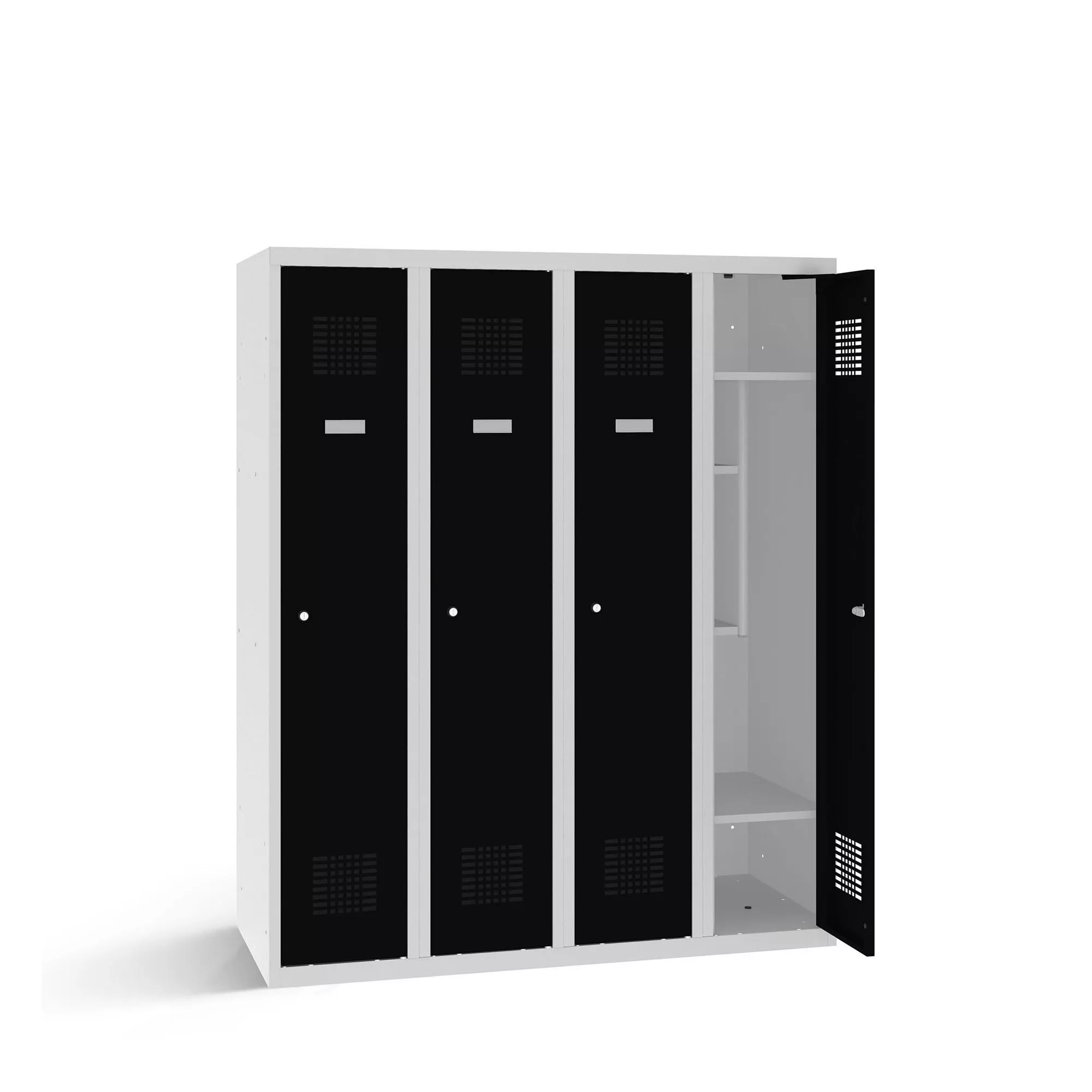 Lockers for children 4 doors width 120 cm
